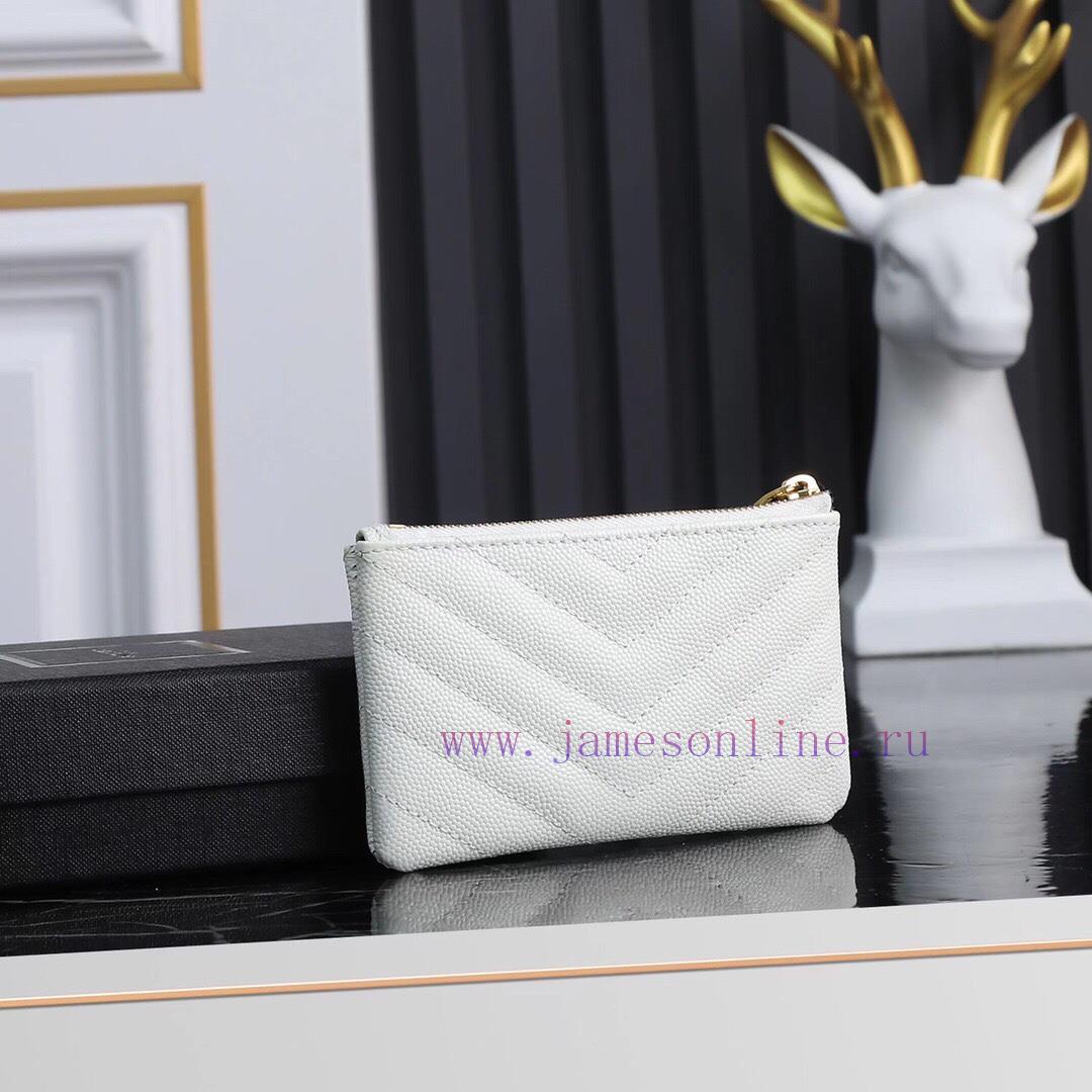Yves Saint Laurent Bags The first key bag in the YSL series, featuring a V-shaped chain bag and a key ring with exqu wkwt09ez - Image 3