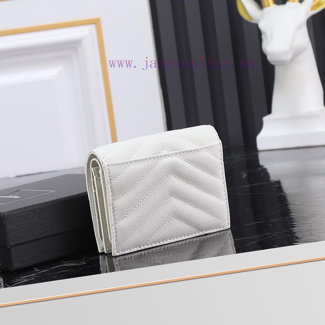 Yves Saint Laurent Bags Y Home Short Clip Authentic Development Imported cowhide pressed caviar with one central com 59rdfvde - Image 3