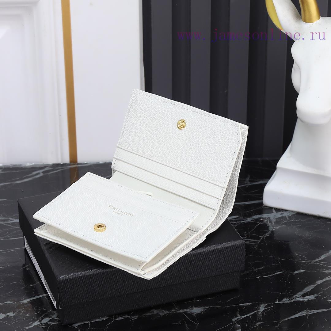 Yves Saint Laurent Bags Y Home Short Clip Authentic Development Imported cowhide pressed caviar with one central com 59rdfvde - Image 6