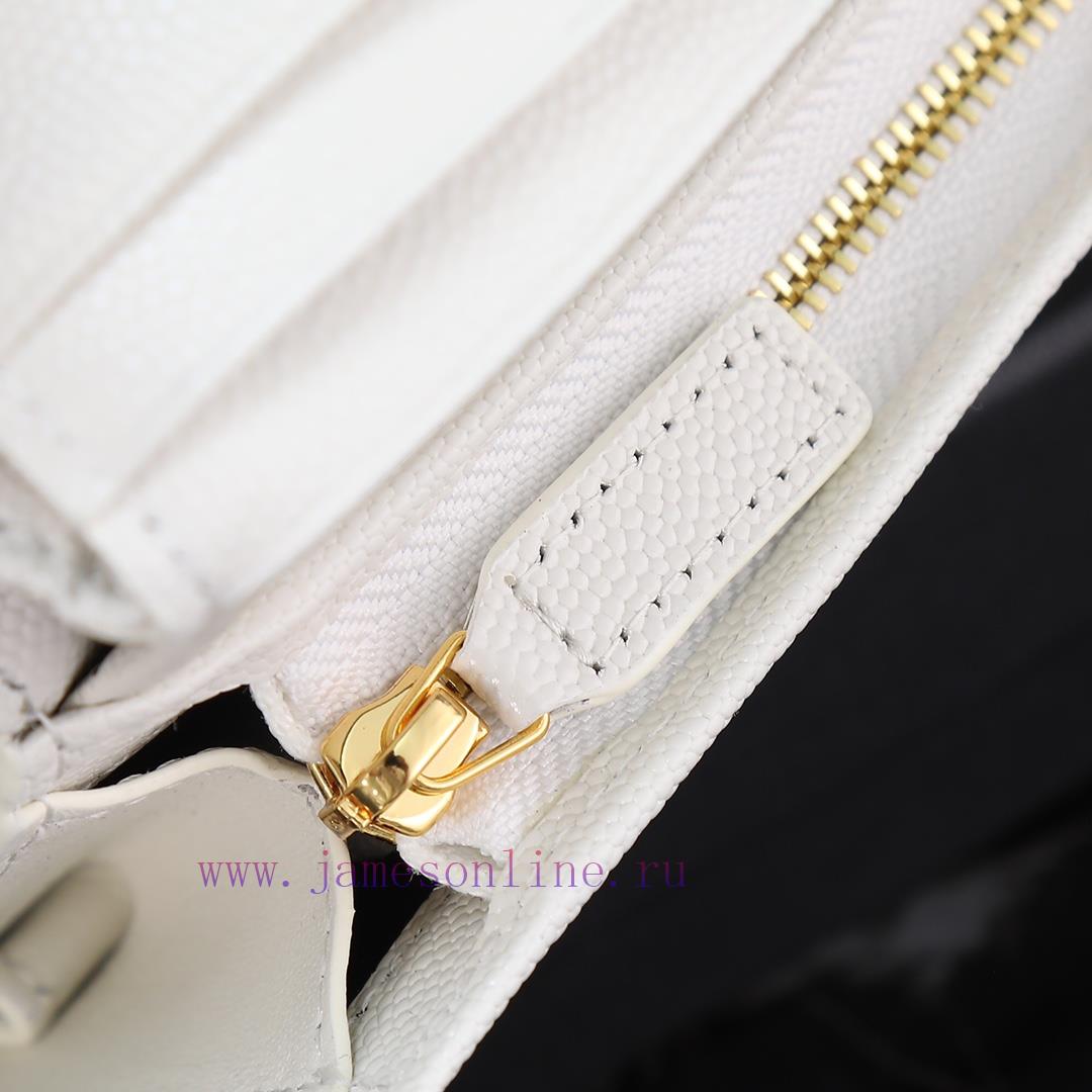 Yves Saint Laurent Bags Y Home Short Clip Authentic Development Imported cowhide pressed caviar with one central com 59rdfvde - Image 10