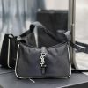 Yves Saint Laurent Bags Black white buckle with white edged nylonLE 5 A ̀ 7_ Nylon versionSalt college style single i5jhodli
