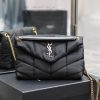 Yves Saint Laurent Bags Loulou Puffer has hung up_Don't be fooled by this nylon series. It looks great no matter how 3nwj6z88