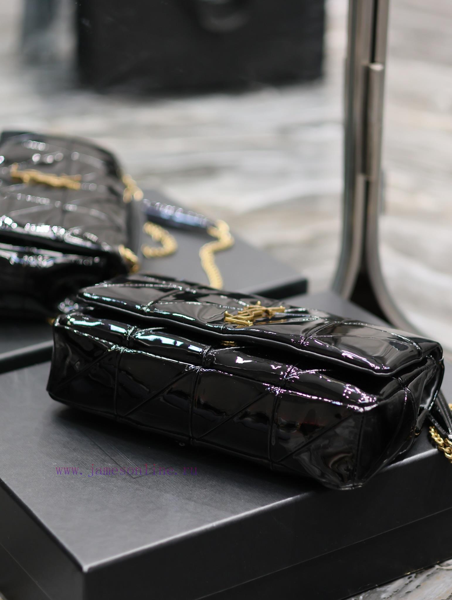 Yves Saint Laurent Bags Lacquer leather style𝐉𝐀𝐌𝐈𝐄 _ Medium 25cm splicing style, making you wait for a long time. It 2zs9vrrf - Image 8
