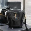 Yves Saint Laurent Bags LE 37 Bucket Bag Small_Super Beautiful Bucket Bag with Handheld _ New bag design, made of It pztjgnub
