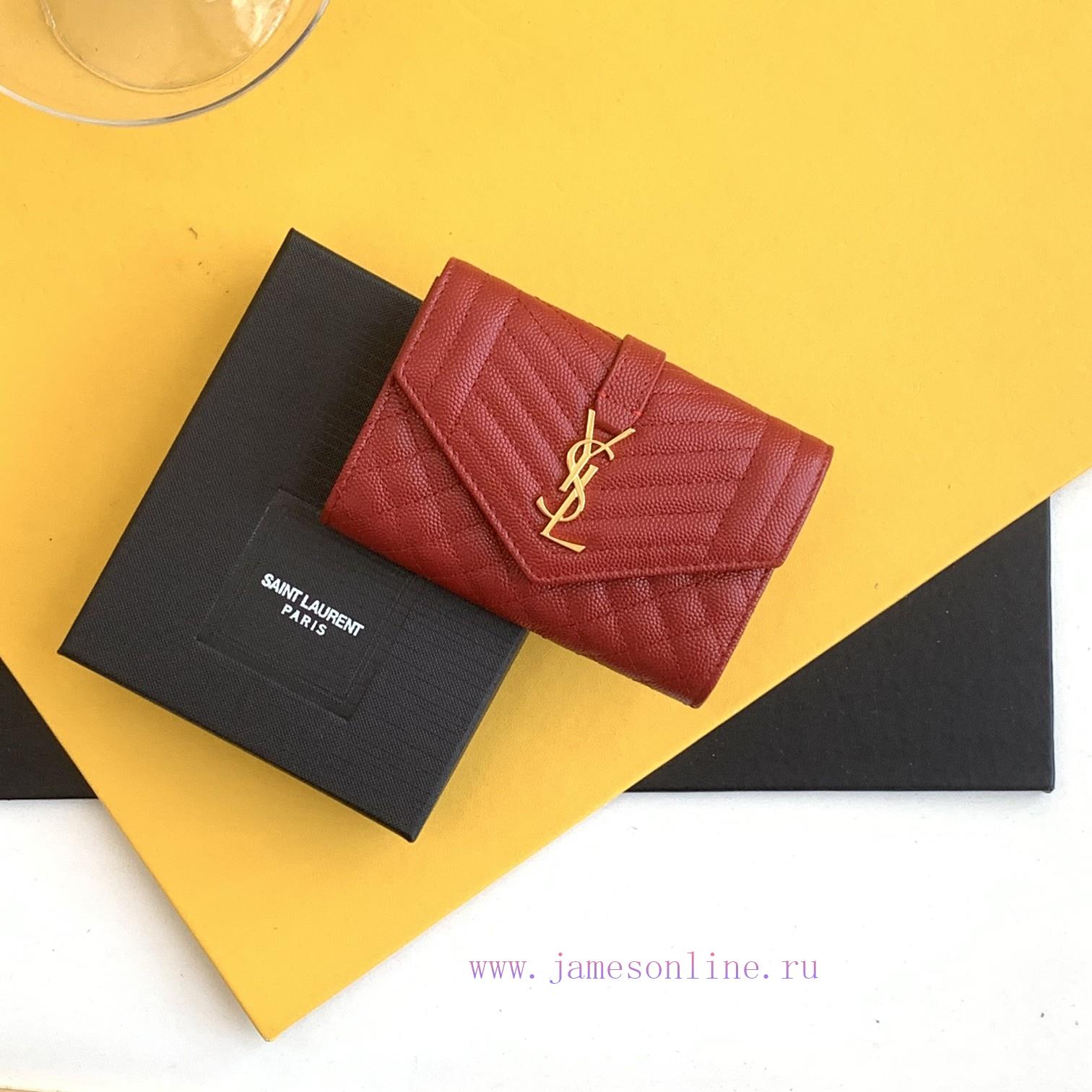 Yves Saint Laurent Bags Y's two fold envelope zero walletCard package and short package have arrivedMONOGRAM small M 78gryewg - Image 2