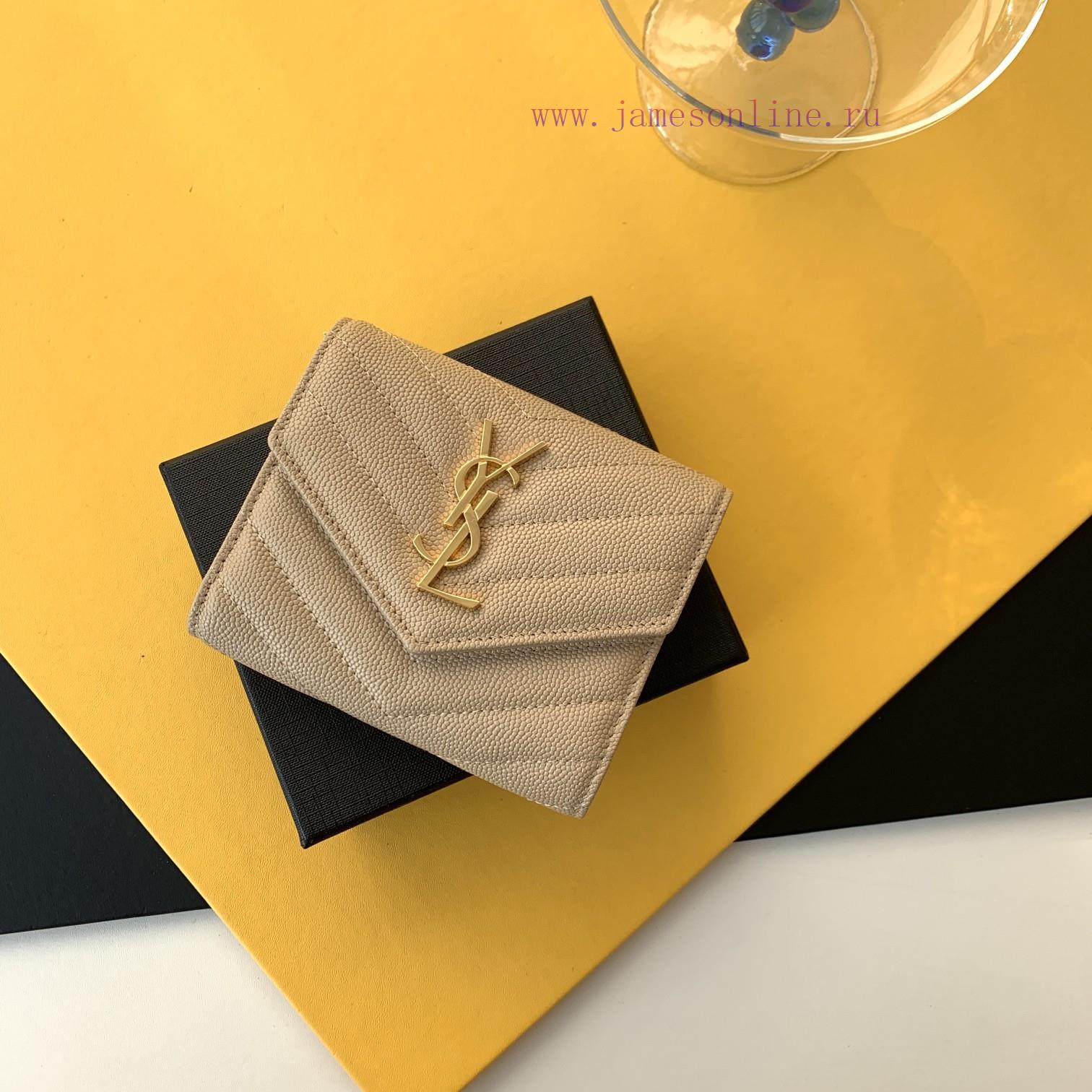 Yves Saint Laurent Bags Boutique -403943 with complete set of latest packagingSLoro Piana Triple Fold Wallet Ball Pa bzw0i7io