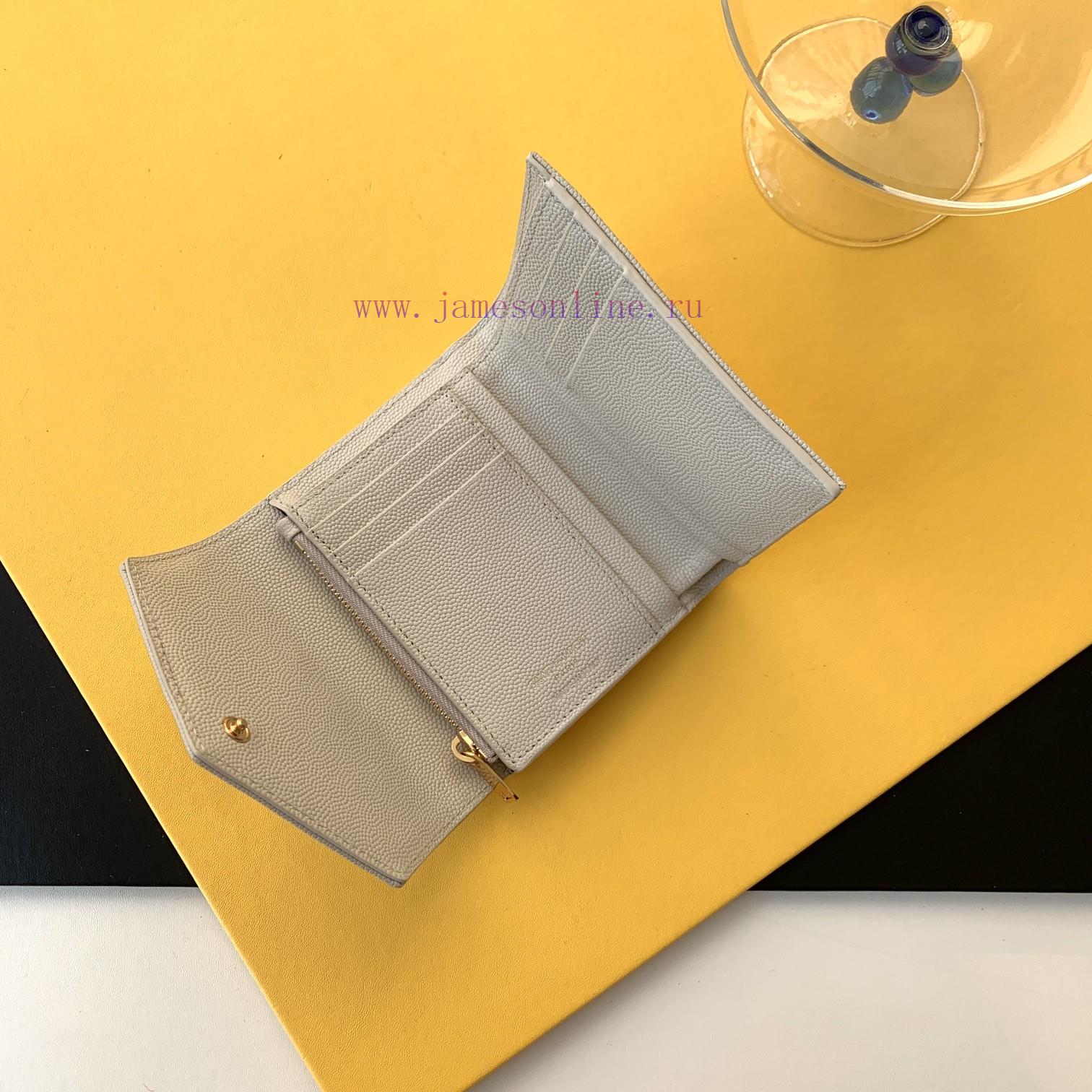 Yves Saint Laurent Bags Boutique -403943 with complete set of latest packagingSLoro Piana Triple Fold Wallet Ball Pa mba33hfr - Image 8