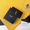 Yves Saint Laurent Bags New Saint Laurent Card Bag Authentic Development [Rose] [Rose] Imported Small Particle Leath 4hqr3e5z