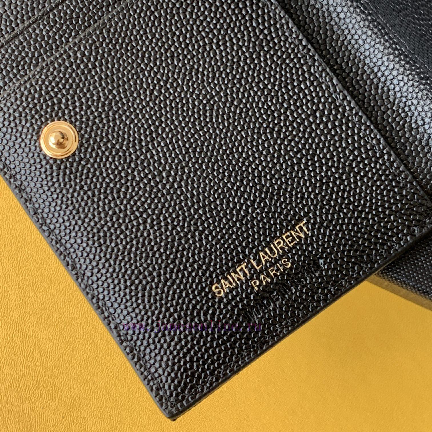 Yves Saint Laurent Bags MONOGRAM two-piece zipper walletAdopting grain textured cowhide leather with central metal c qvsz0tw3 - Image 7