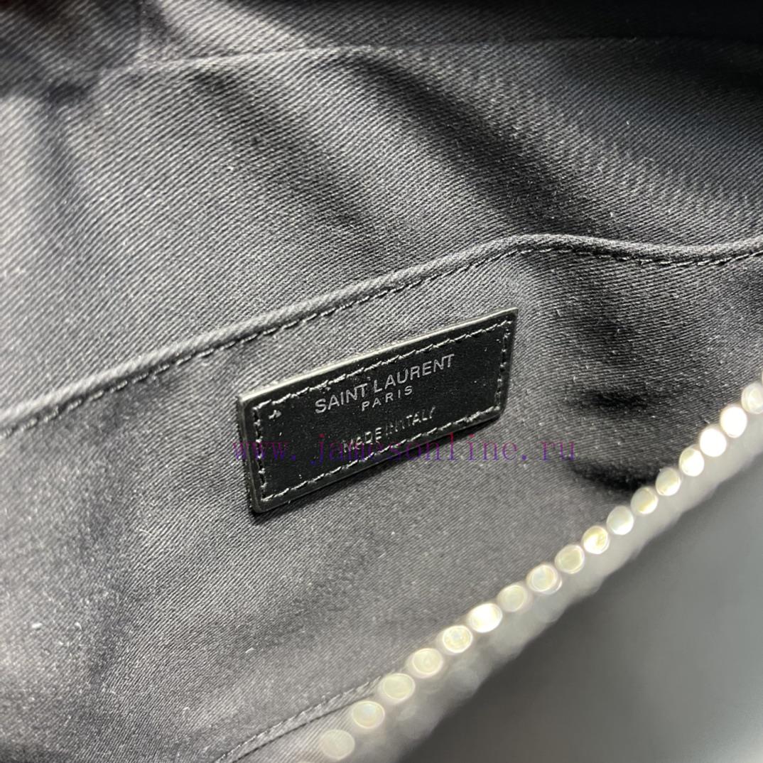 Yves Saint Laurent Bags 𝑳𝒐𝒖 Camera Bag - Black Silver BuckleTop imported Italian cowhide is matched with frosted lea 33u15vxr - Image 10