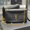 Yves Saint Laurent Bags 𝐊𝐚𝐭𝐞 _ Dual use suede&plain weave leatherBuying one bag is equivalent to having two bags, gr s03lewdf