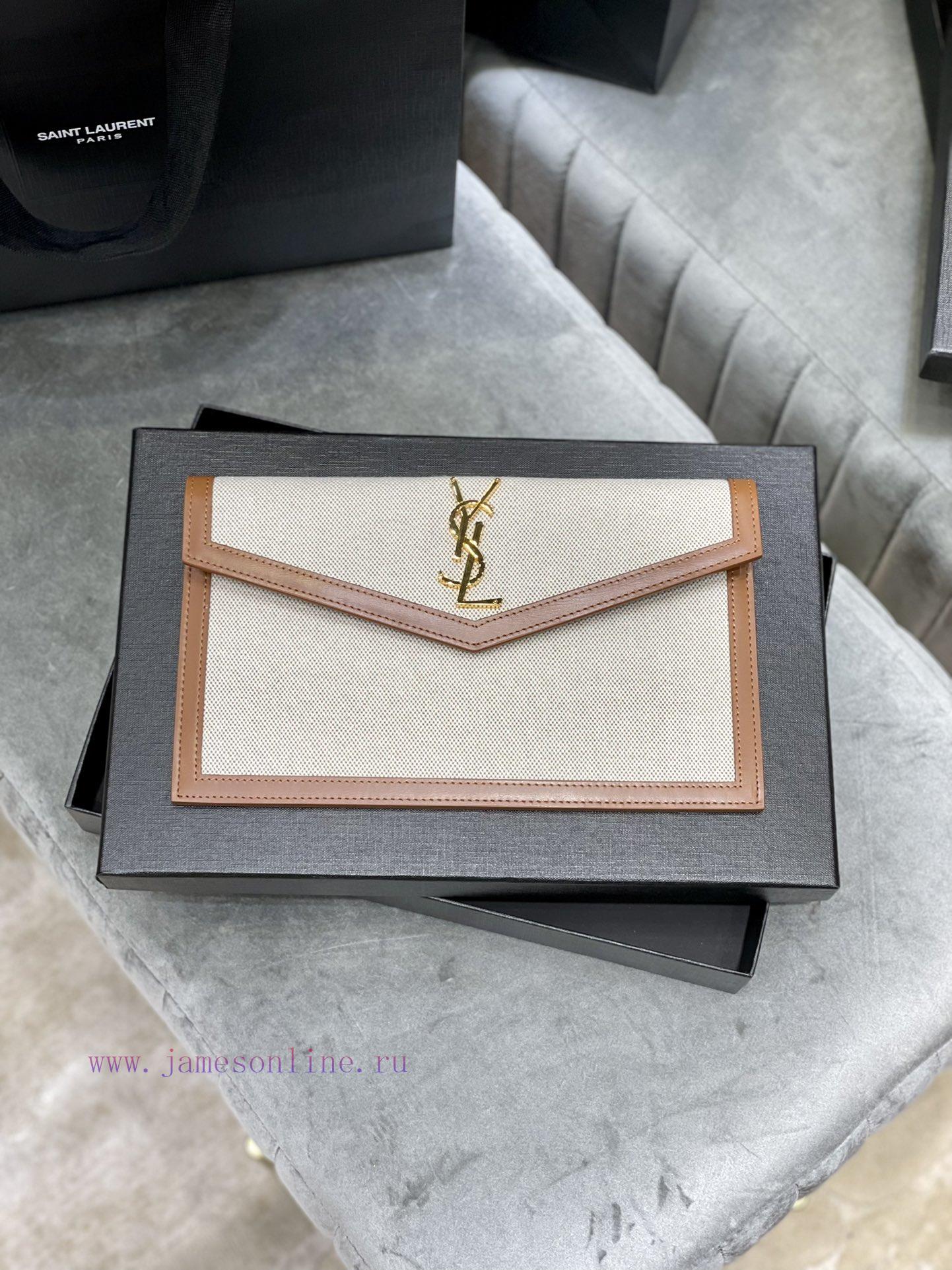 Yves Saint Laurent Bags 𝑼𝒑𝒕𝒐𝒘𝒏 _ New HandbagThe most classic iconic metal logo, made of Italian imported cowhide, is un06lgpf - Image 2