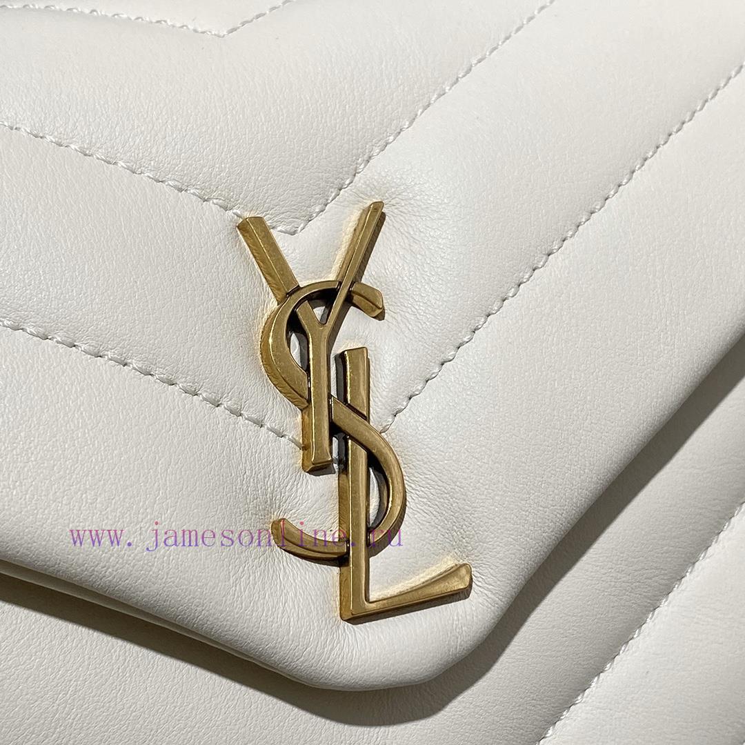 Yves Saint Laurent Bags LOULOU mini version crossbody bag, imported Italian original calf leather, with a compartmen k05c3l22 - Image 4