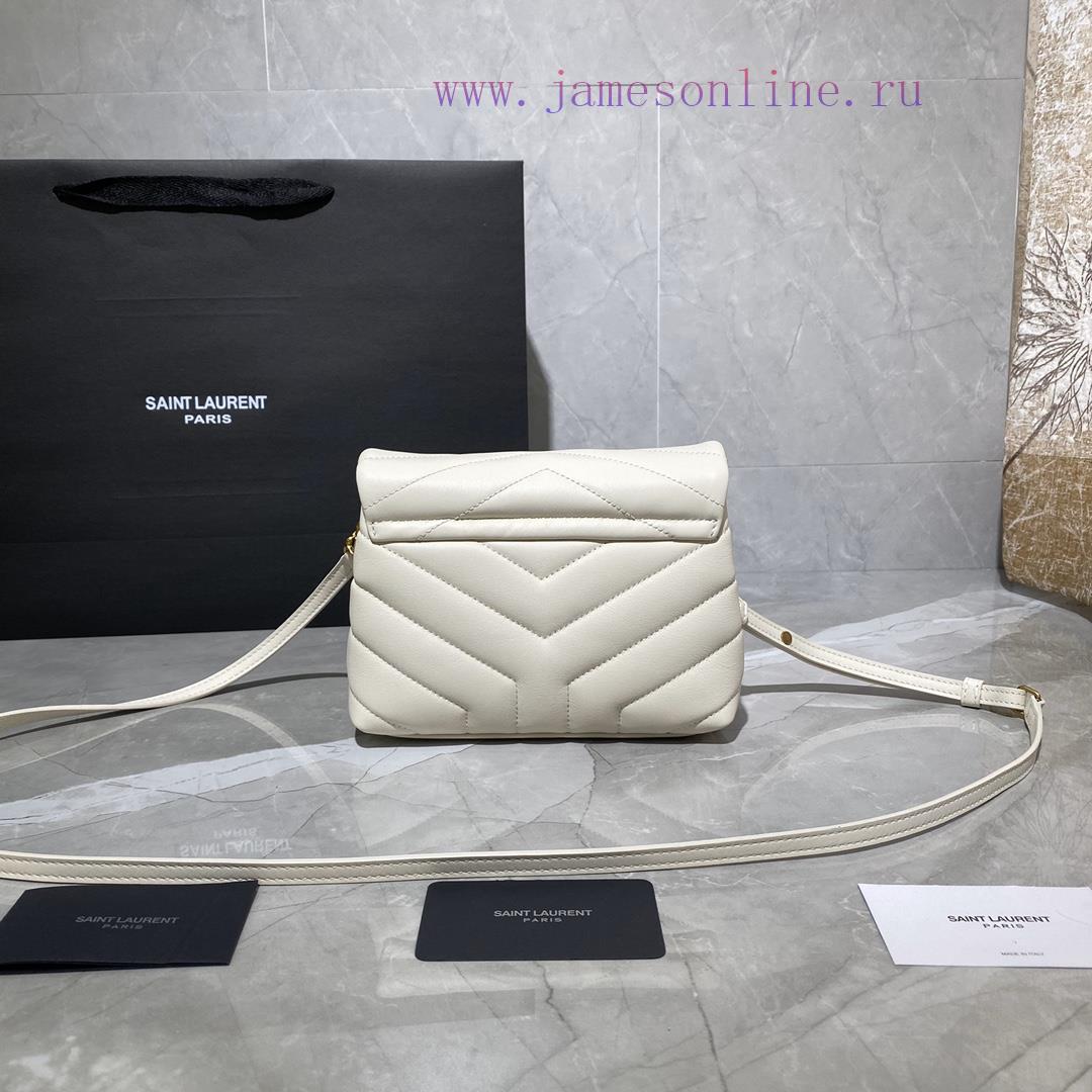 Yves Saint Laurent Bags LOULOU mini version crossbody bag, imported Italian original calf leather, with a compartmen k05c3l22 - Image 6