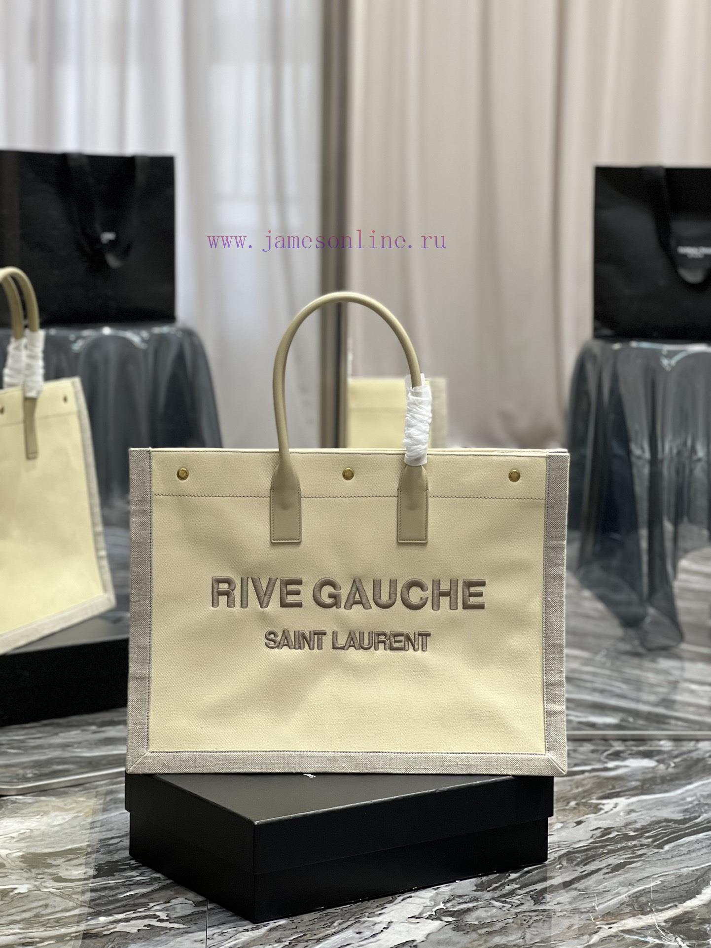 Yves Saint Laurent Bags _Rive Gauche Tote Bag, Left Bank Shopping Bag ️, from custom cotton and linen to logo embroi 2i2oaxs9