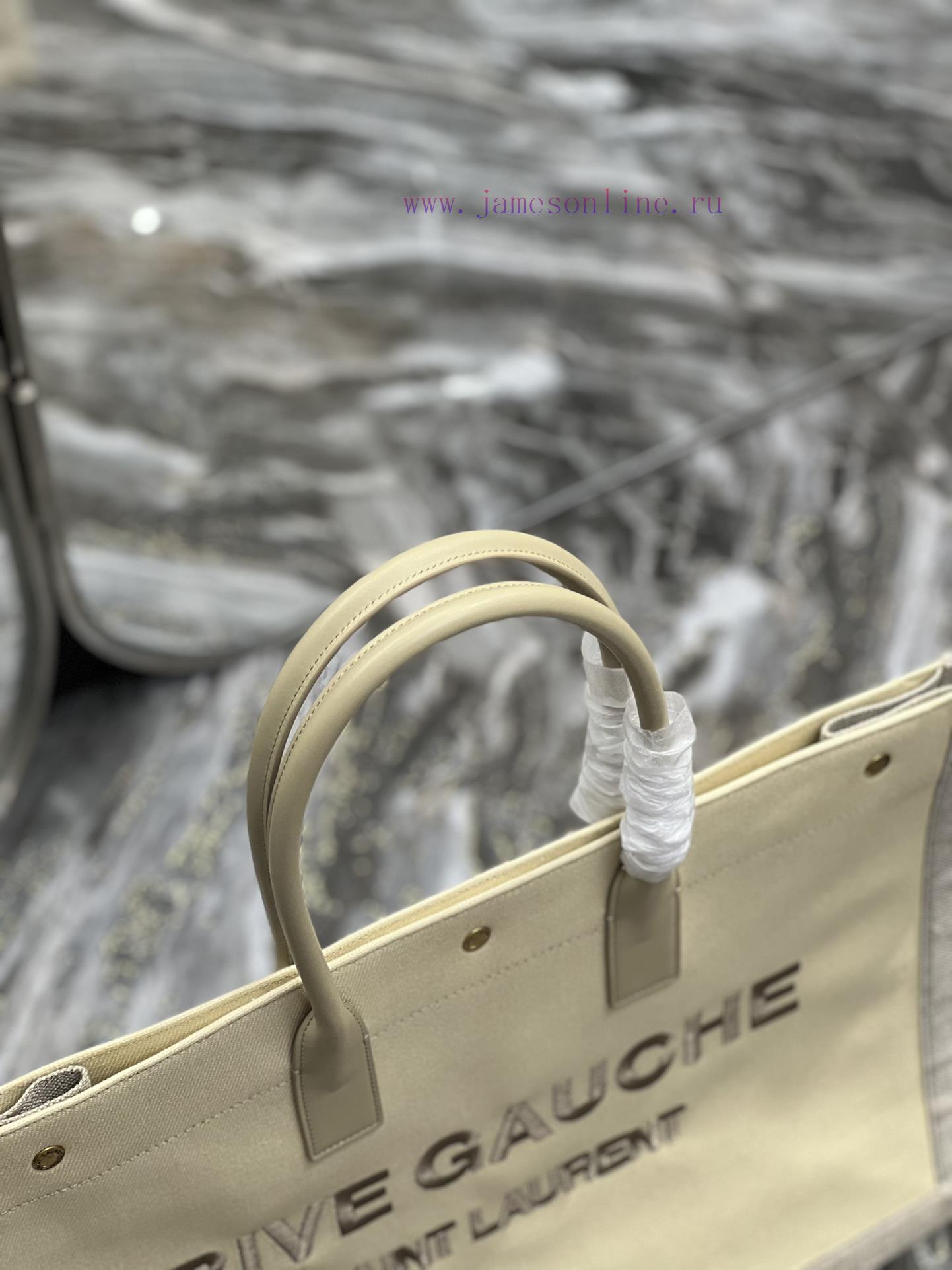 Yves Saint Laurent Bags _Rive Gauche Tote Bag, Left Bank Shopping Bag ️, from custom cotton and linen to logo embroi 2i2oaxs9 - Image 7