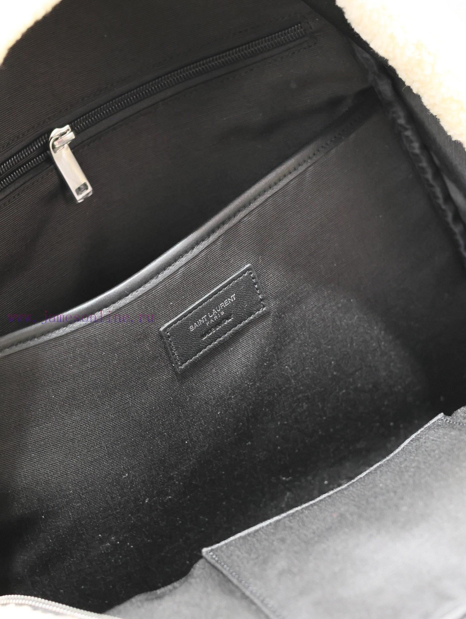 Yves Saint Laurent Bags The backpack has arrived - lamb woolThe feeling of autumn and winter is here~The fur and fur nru3hncq - Image 9