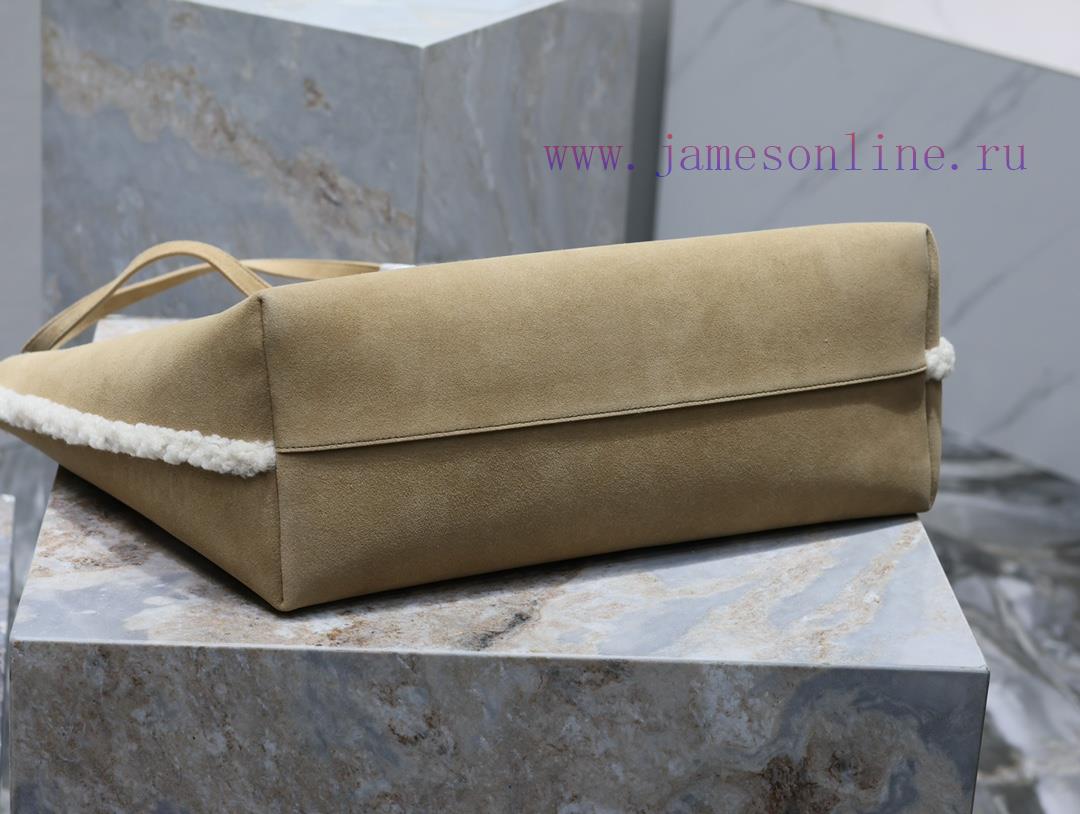 Yves Saint Laurent Bags Shopping tote bag_ Lamb wool shopping bagThe feeling of autumn and winter is here~The fur an 2ghrrnkx - Image 10