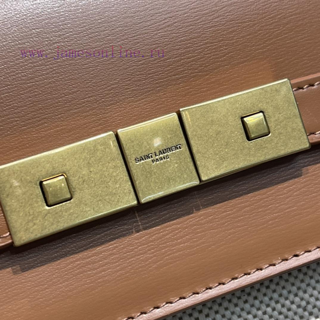 Yves Saint Laurent Bags 𝑴𝒂𝒏𝒉𝒂𝒕𝒕𝒂𝒏 The latest revision of the Manhattan baguette bag features full leather lining, e tzvu3hbf - Image 6