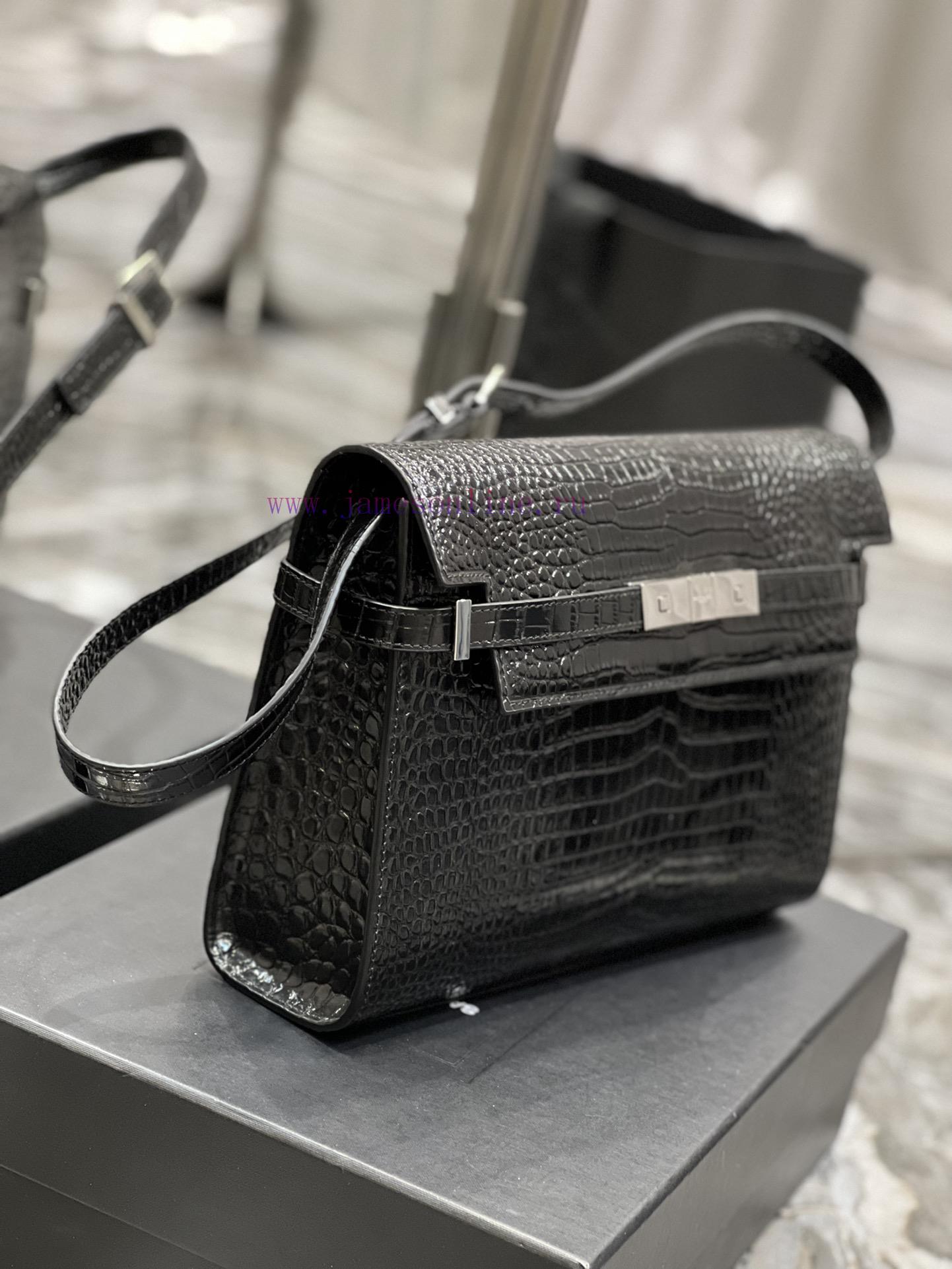 Yves Saint Laurent Bags 𝑴𝒂𝒏𝒉𝒂𝒕𝒕𝒂𝒏 Manhattan 2020's latest bag type flip Manhattan baguette bag changes the classic 1pxk5xa8 - Image 6