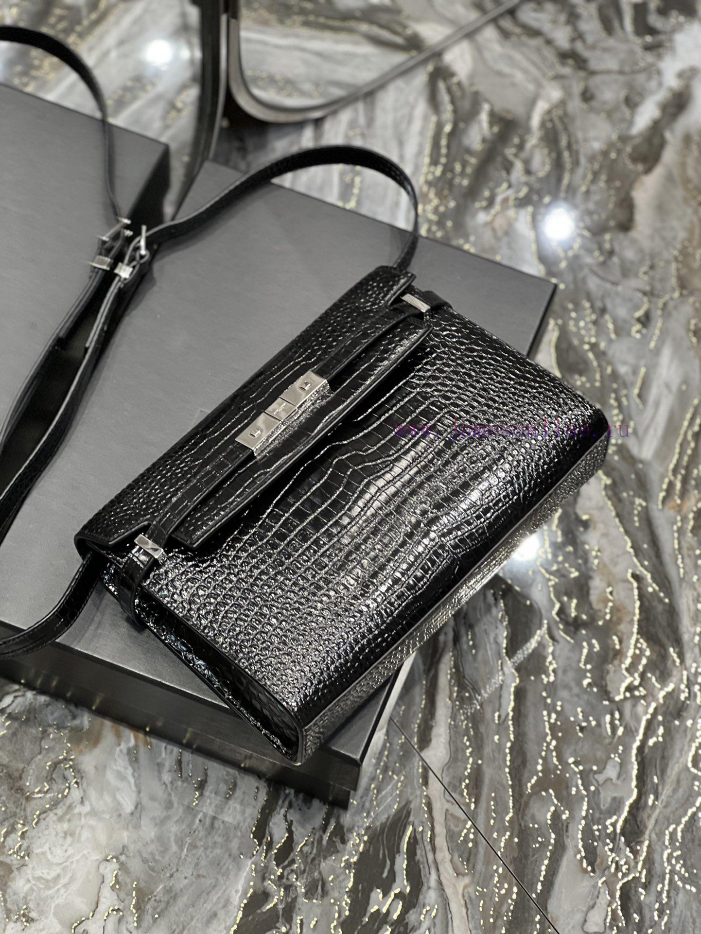 Yves Saint Laurent Bags 𝑴𝒂𝒏𝒉𝒂𝒕𝒕𝒂𝒏 Manhattan 2020's latest bag type flip Manhattan baguette bag changes the classic 1pxk5xa8 - Image 8