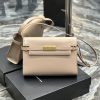 Yves Saint Laurent Bags Bean sand color_Manhattan_ Flip Manhattan baguette bag, replacing the classic logo with a lo l1hdztle