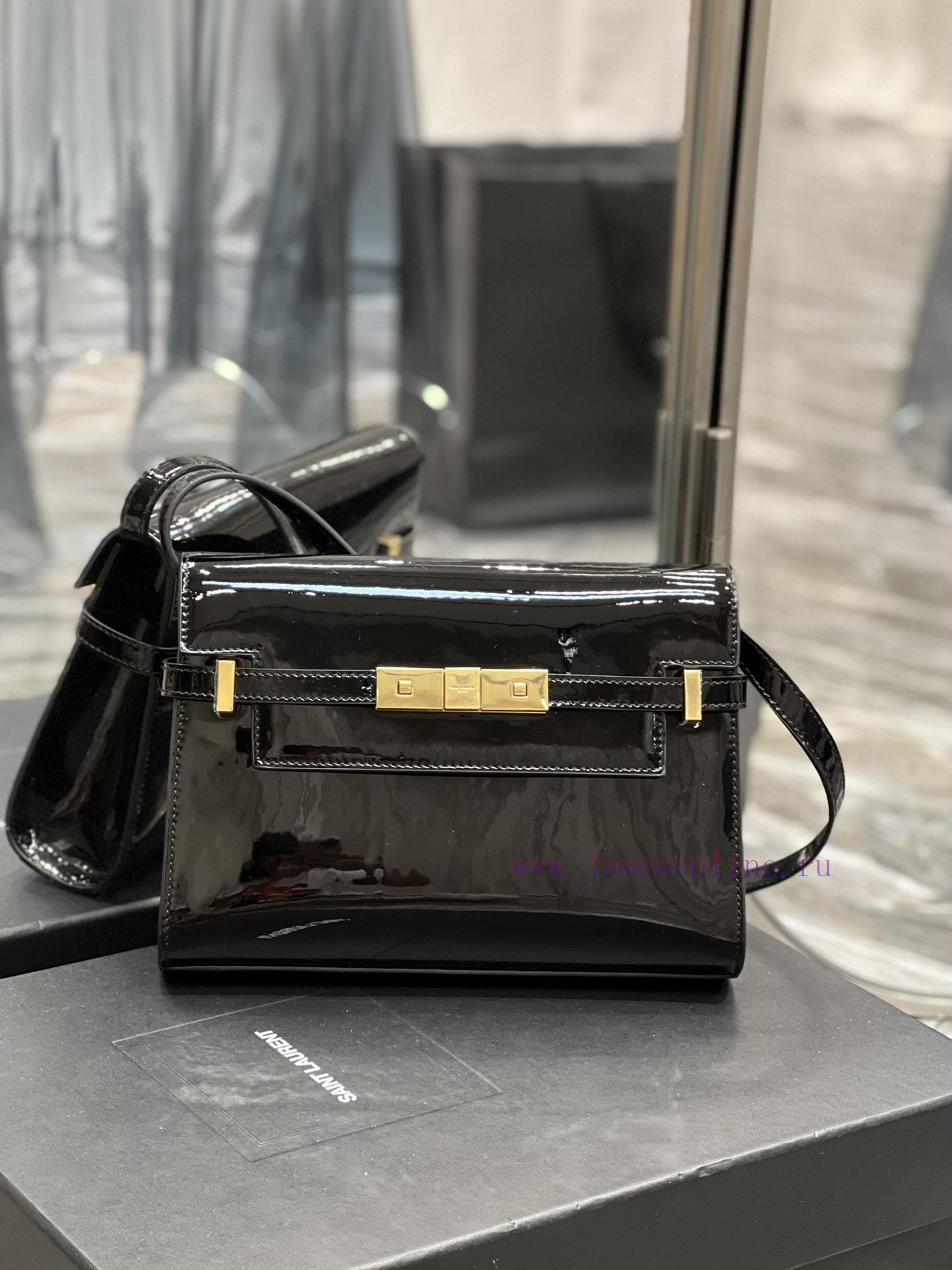 Yves Saint Laurent Bags 𝙈𝙖𝙣𝙝𝙖𝙩𝙩𝙖𝙣 𝟮𝟰𝙘𝙢Synchronized with the new Manhattan baguette bag, small size 24cm, newly arriv a1v39izo - Image 2