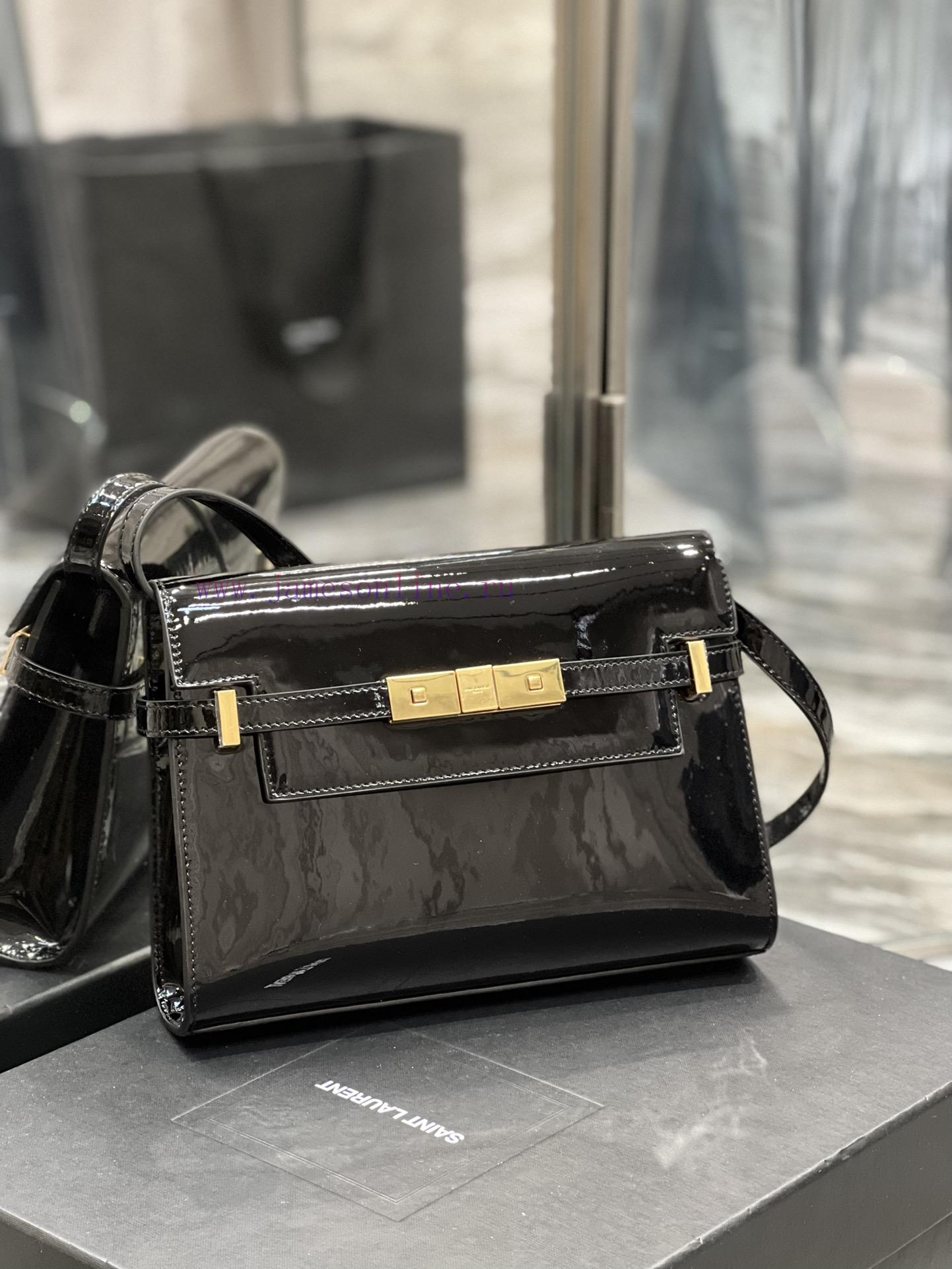 Yves Saint Laurent Bags 𝙈𝙖𝙣𝙝𝙖𝙩𝙩𝙖𝙣 𝟮𝟰𝙘𝙢Synchronized with the new Manhattan baguette bag, small size 24cm, newly arriv a1v39izo - Image 3