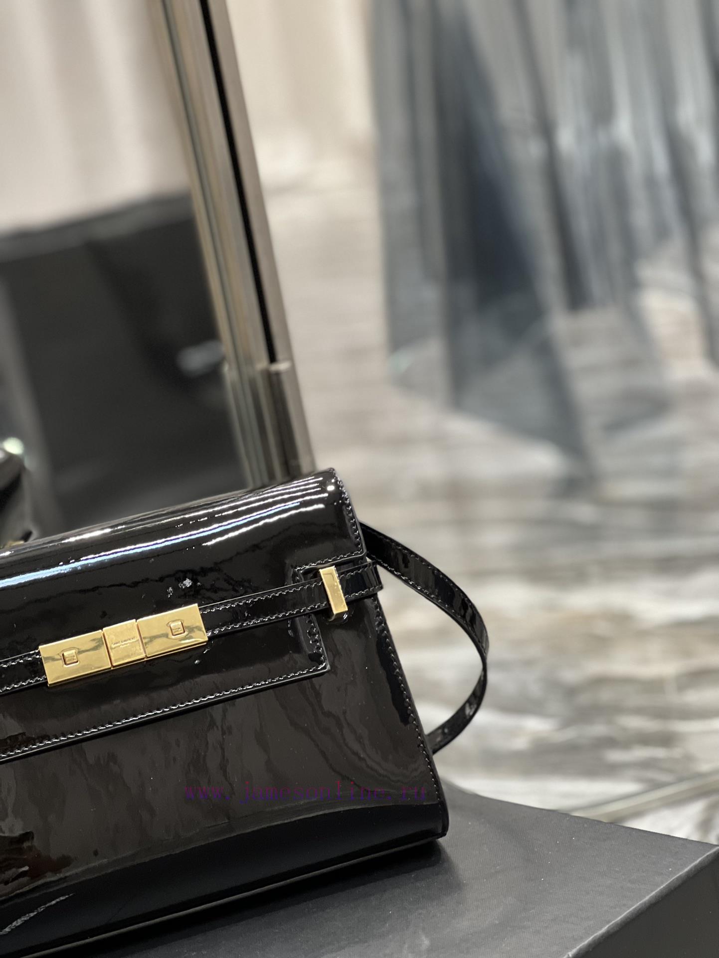 Yves Saint Laurent Bags 𝙈𝙖𝙣𝙝𝙖𝙩𝙩𝙖𝙣 𝟮𝟰𝙘𝙢Synchronized with the new Manhattan baguette bag, small size 24cm, newly arriv a1v39izo - Image 4