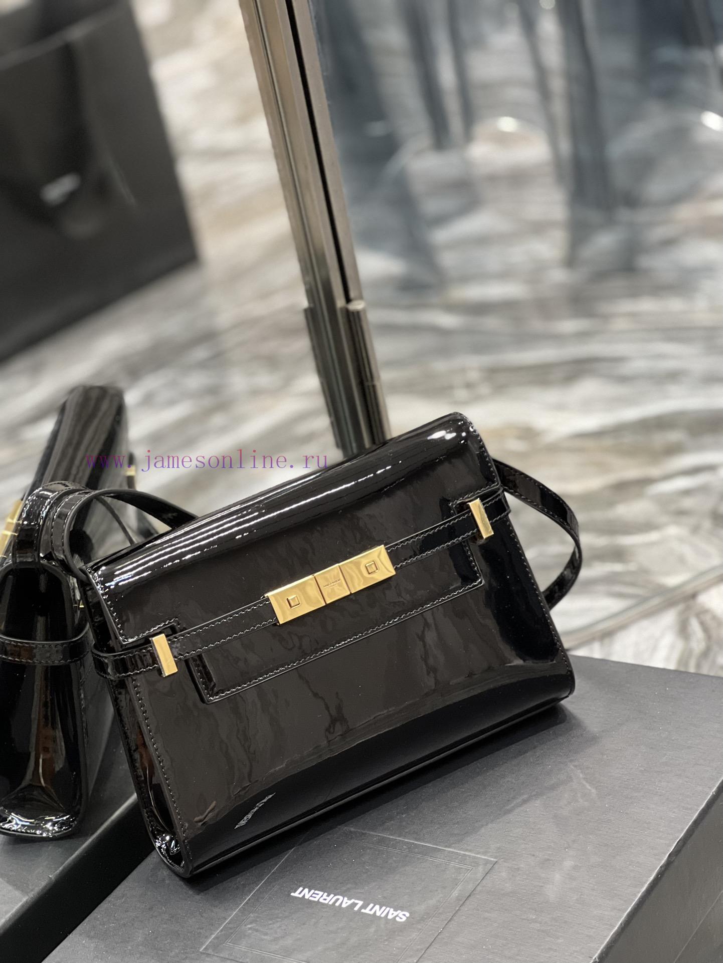 Yves Saint Laurent Bags 𝙈𝙖𝙣𝙝𝙖𝙩𝙩𝙖𝙣 𝟮𝟰𝙘𝙢Synchronized with the new Manhattan baguette bag, small size 24cm, newly arriv a1v39izo - Image 5