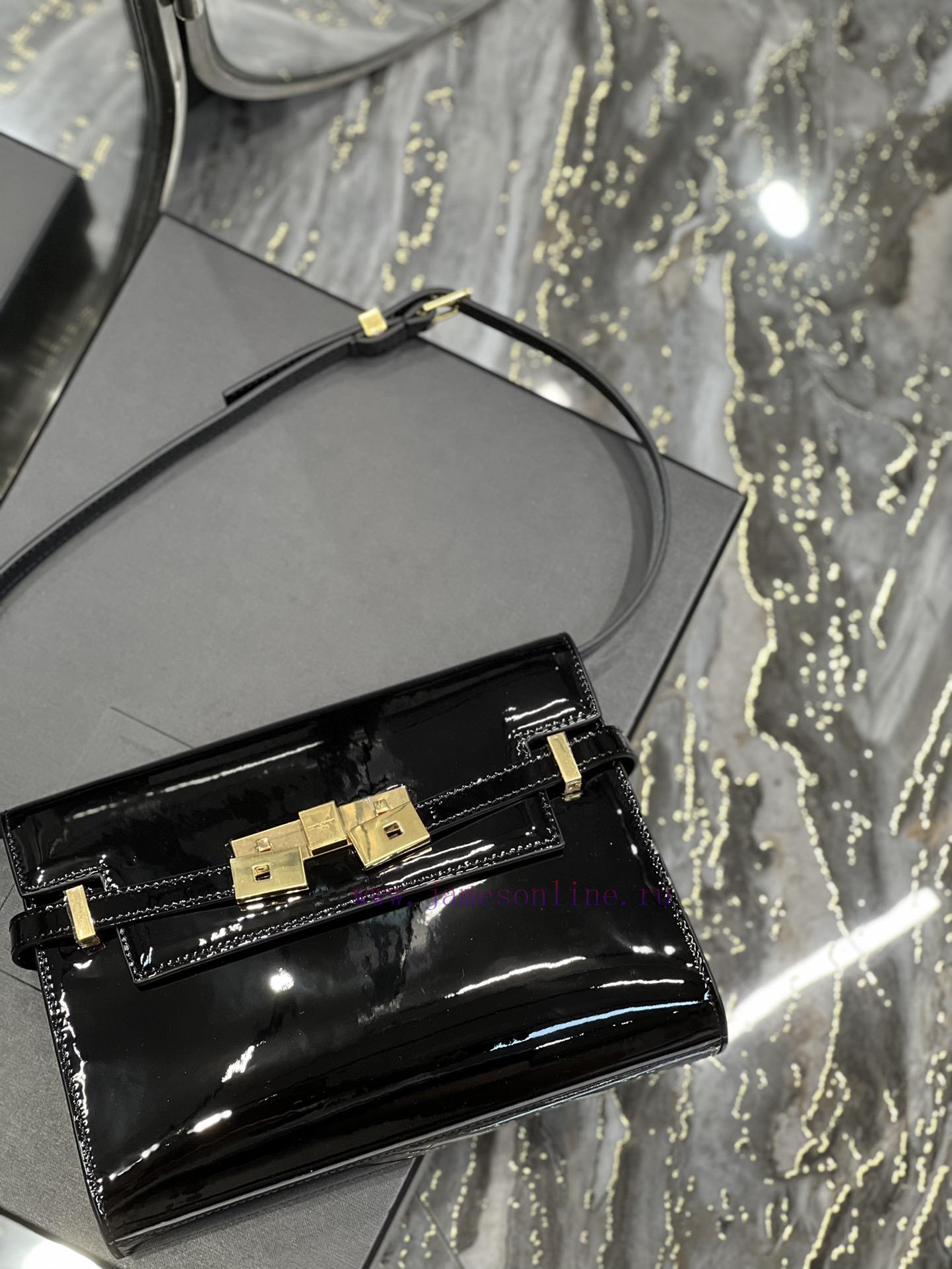 Yves Saint Laurent Bags 𝙈𝙖𝙣𝙝𝙖𝙩𝙩𝙖𝙣 𝟮𝟰𝙘𝙢Synchronized with the new Manhattan baguette bag, small size 24cm, newly arriv a1v39izo - Image 9