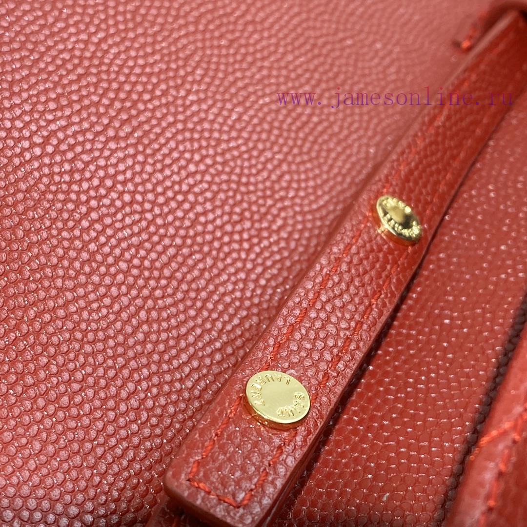 Yves Saint Laurent Bags 𝑴𝒐𝒏𝒐𝒈𝒓𝒂𝒎 𝑾𝒐𝒄 MONOGRAM caviar pattern envelope package A super practical small bag, the most utws6k31 - Image 8