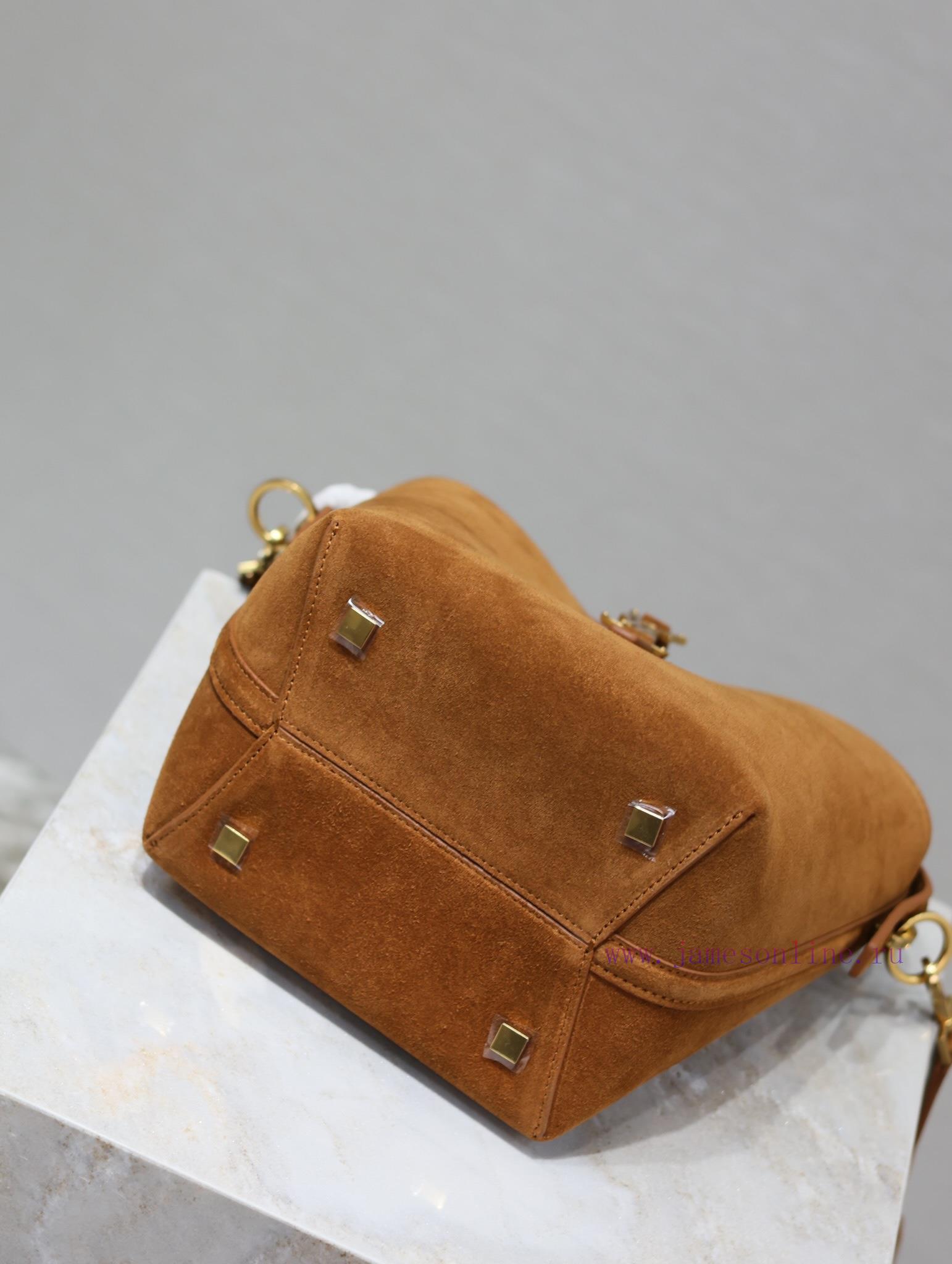 Yves Saint Laurent Bags Suede styleLE 37 Bucket Bag Small_Super Beautiful Bucket Bag with Handheld _ A brand new bag kh8cigxn - Image 10