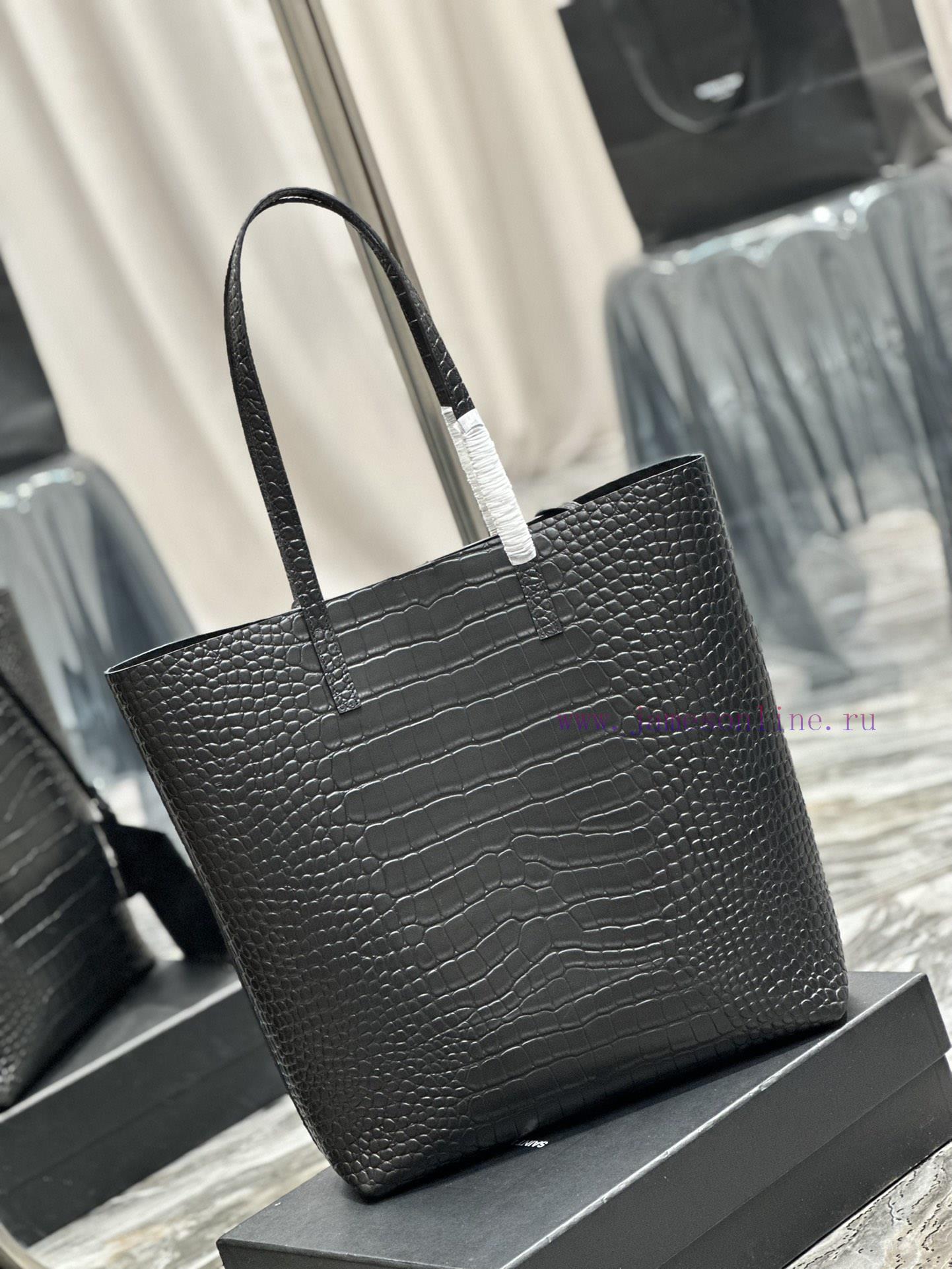 Yves Saint Laurent Bags Shopping tote bag_ Vertical shopping bagA very minimalist and cool style series, imported fr di17bf8g - Image 10