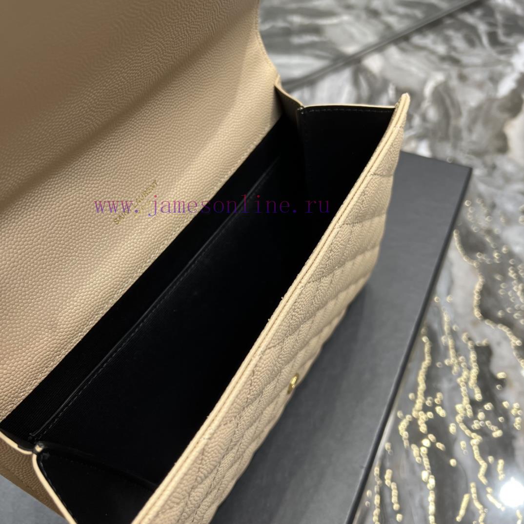 Yves Saint Laurent Bags 𝑴𝑶𝑵𝑶𝑮𝑹𝑨𝑴 _ Caviar handbag, with detachable wrist strap, wear-resistant caviar pattern, 100% jbulsnq9 - Image 10