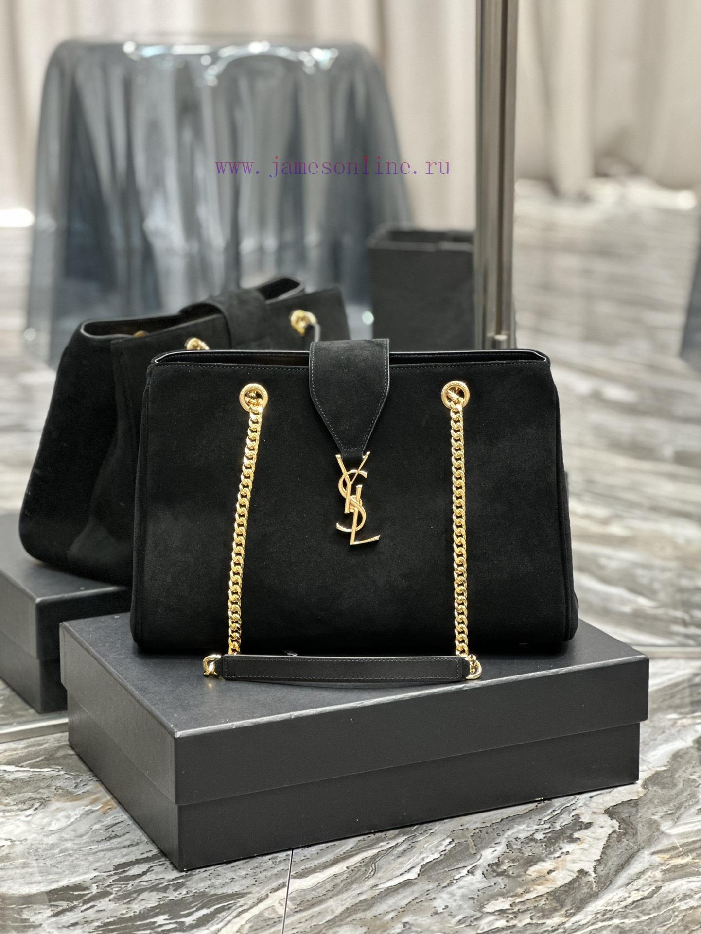 Yves Saint Laurent Bags Suede blackY Home suede large tote bag/shopping bagThe iconic logo is transformed into moder vblfyr6p