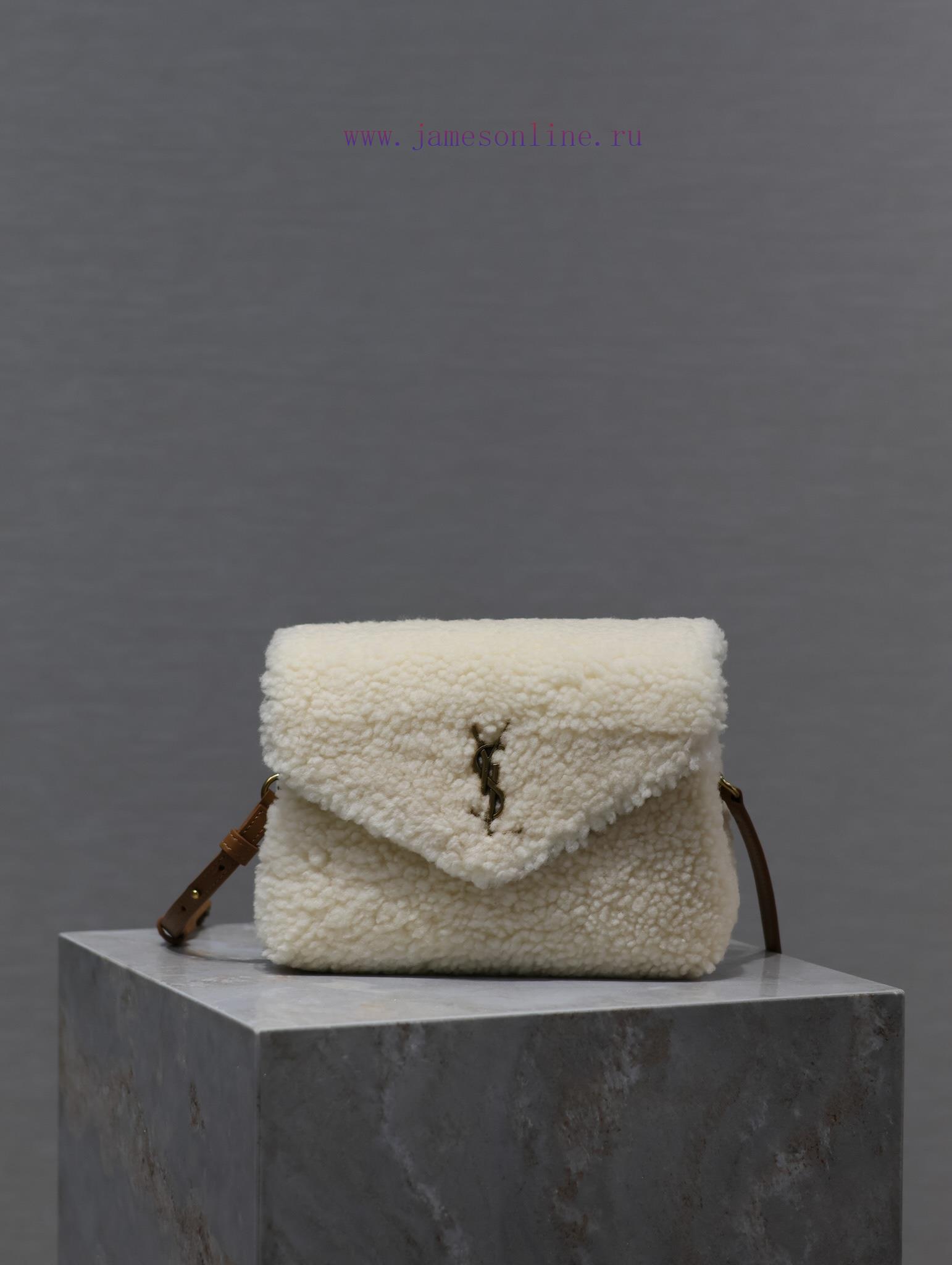 Yves Saint Laurent Bags Autumn and winter lamb wool styles are releasedExplosive Loulou launches lamb wool with leat sxi8mis8 - Image 2