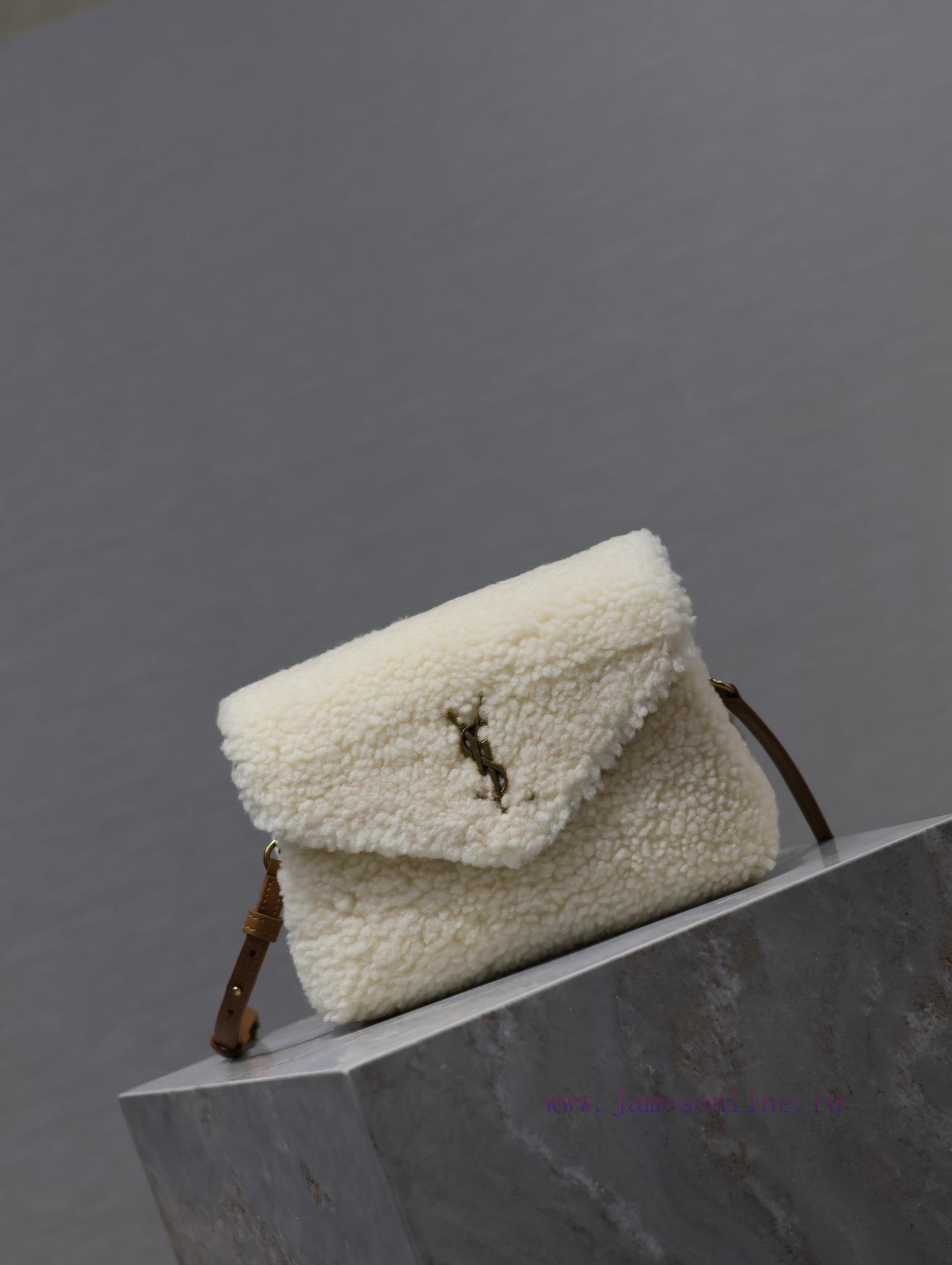 Yves Saint Laurent Bags Autumn and winter lamb wool styles are releasedExplosive Loulou launches lamb wool with leat sxi8mis8 - Image 3