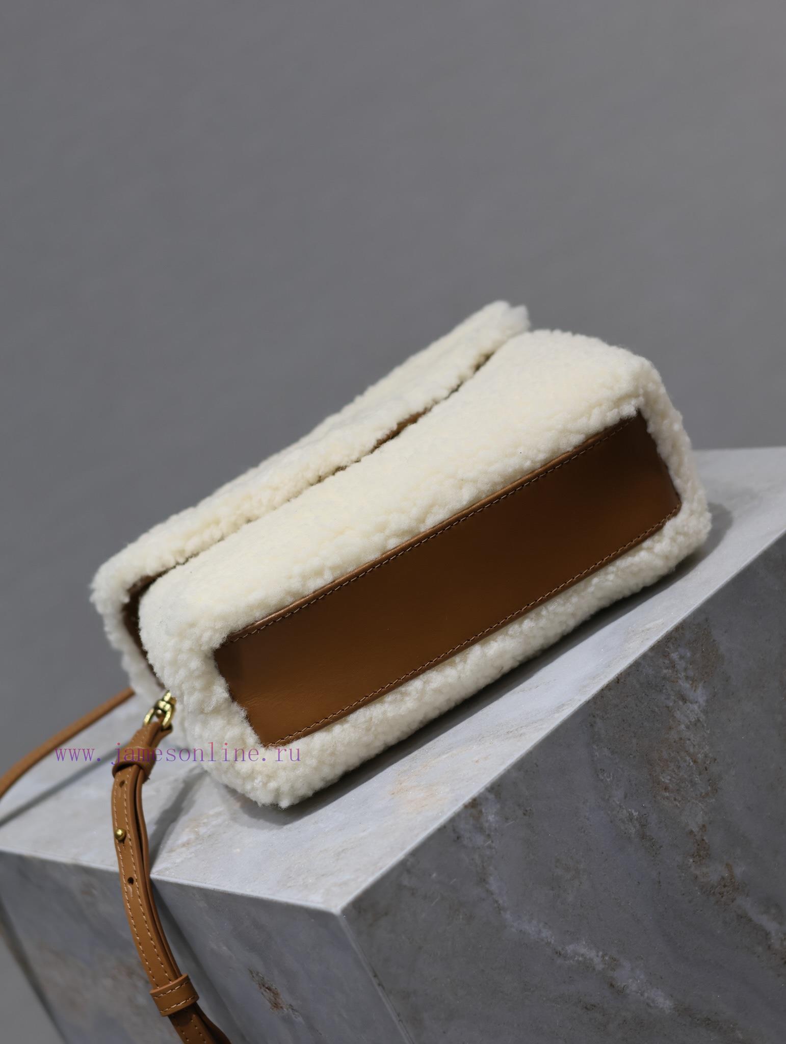 Yves Saint Laurent Bags Autumn and winter lamb wool styles are releasedExplosive Loulou launches lamb wool with leat sxi8mis8 - Image 8