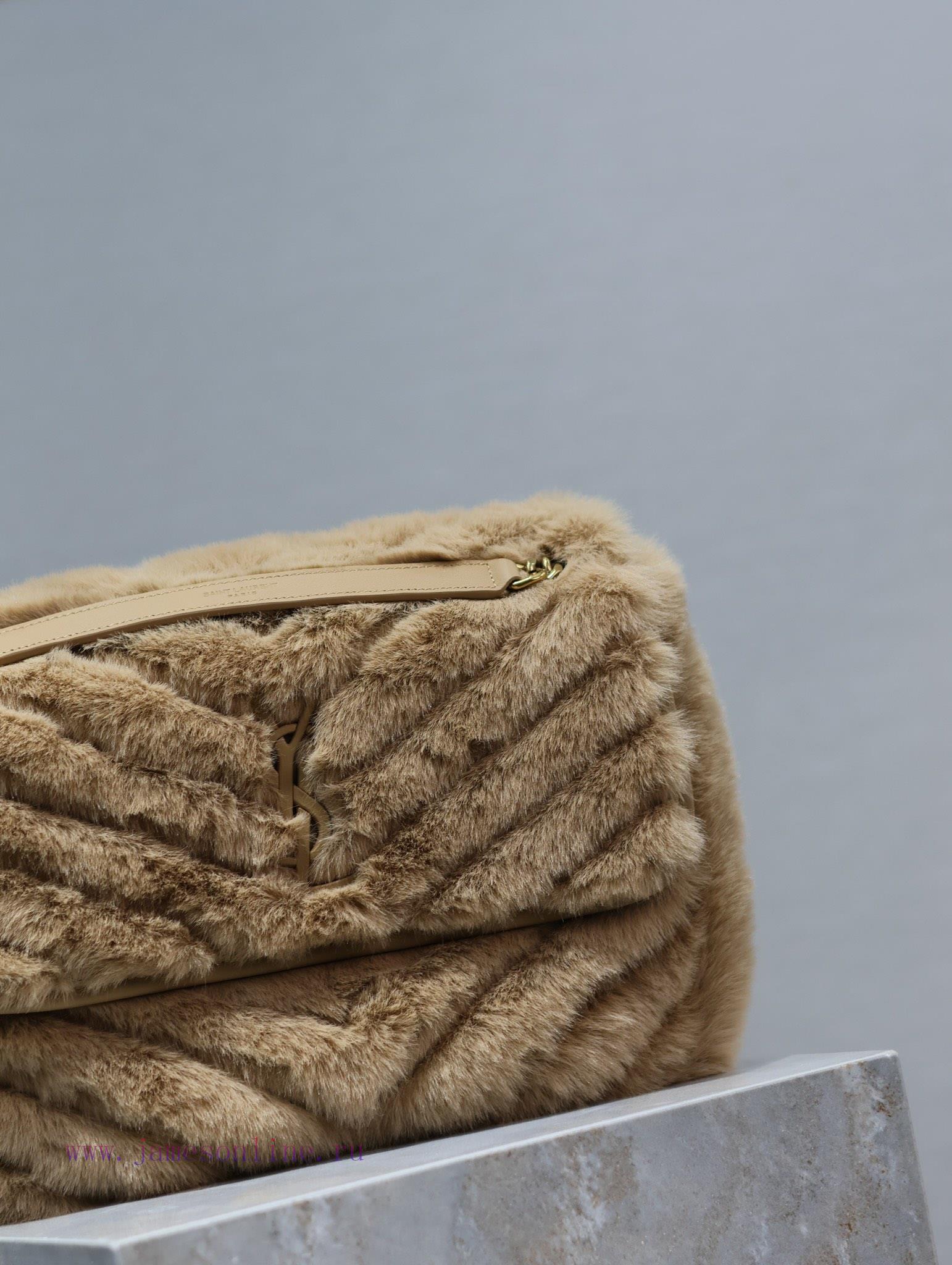 Yves Saint Laurent Bags Autumn and winter rabbit fur styles are out 🧏 ️Explosive Products 𝙣𝙞𝙠𝙞 _ Launch of Rabbit H t85va07q - Image 4
