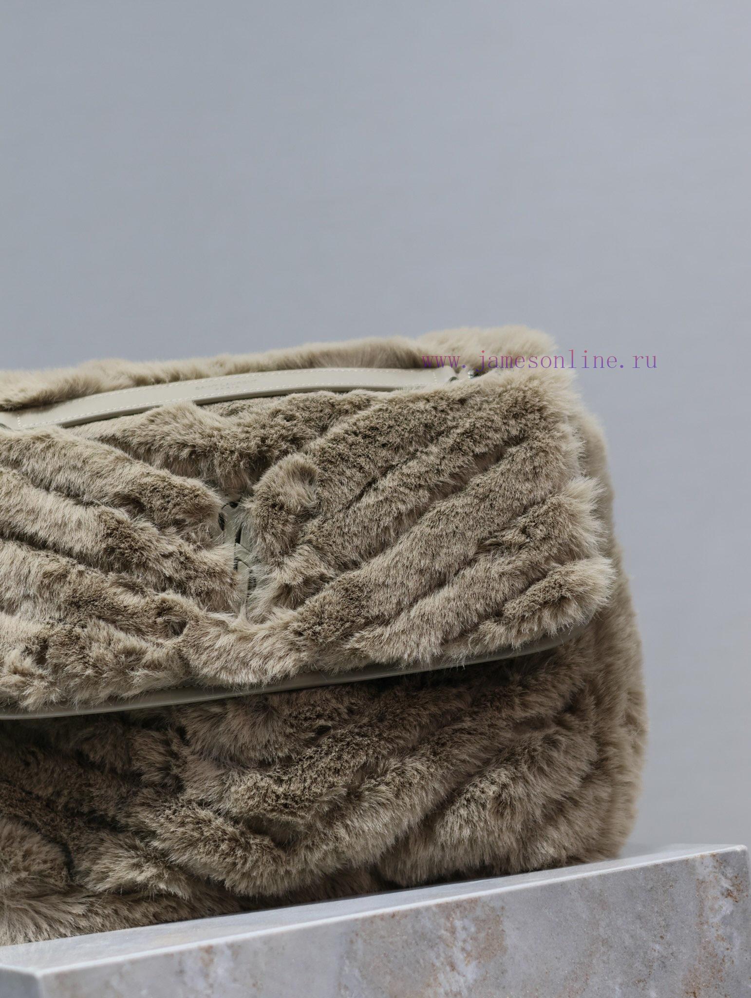 Yves Saint Laurent Bags Autumn and winter rabbit fur styles are out 🧏 ️Explosive Products 𝙣𝙞𝙠𝙞 _ Launch of Rabbit H mk0fiy34 - Image 4