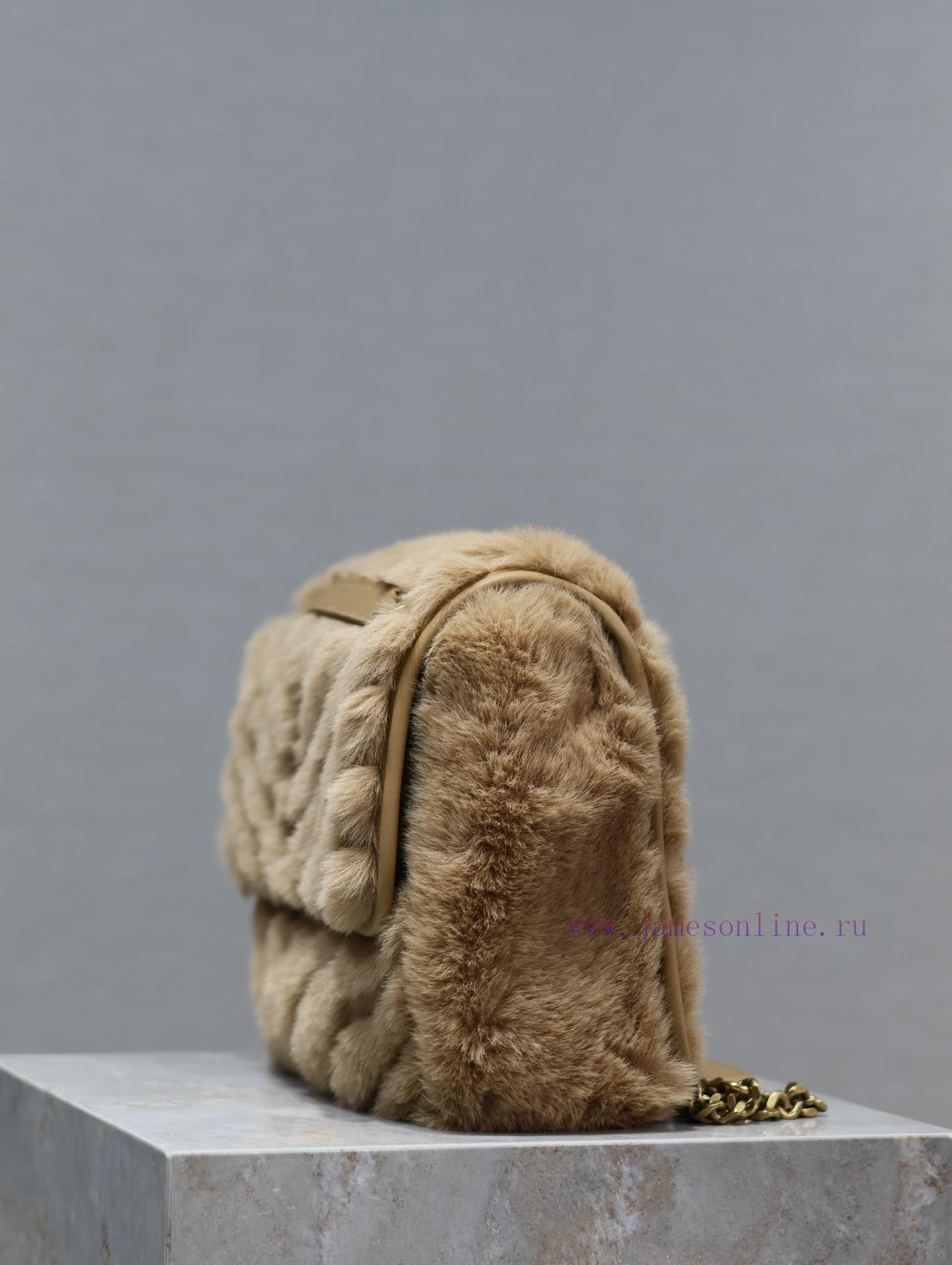 Yves Saint Laurent Bags Autumn and winter rabbit fur styles are out 🧏 ️Explosive Products 𝙣𝙞𝙠𝙞 _ Launch of Rabbit H t85va07q - Image 8
