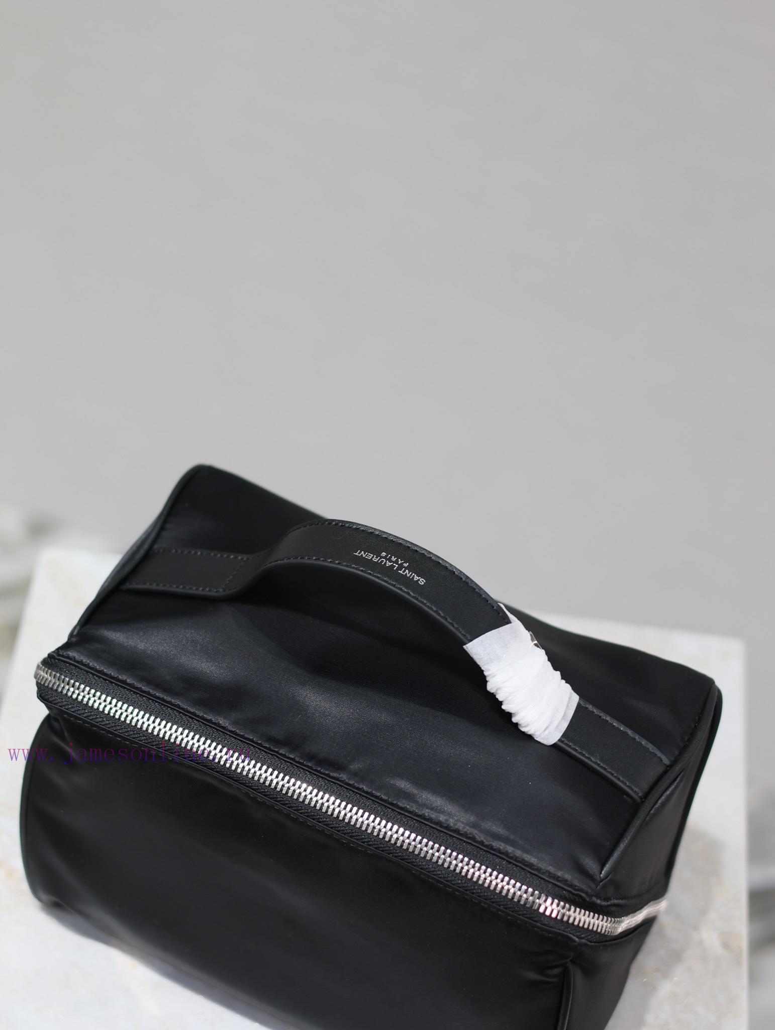 Yves Saint Laurent Bags Black nylon styleGABy_Makeup bagThe upcoming hot new season of cute little things for spring 7pob72yz - Image 4