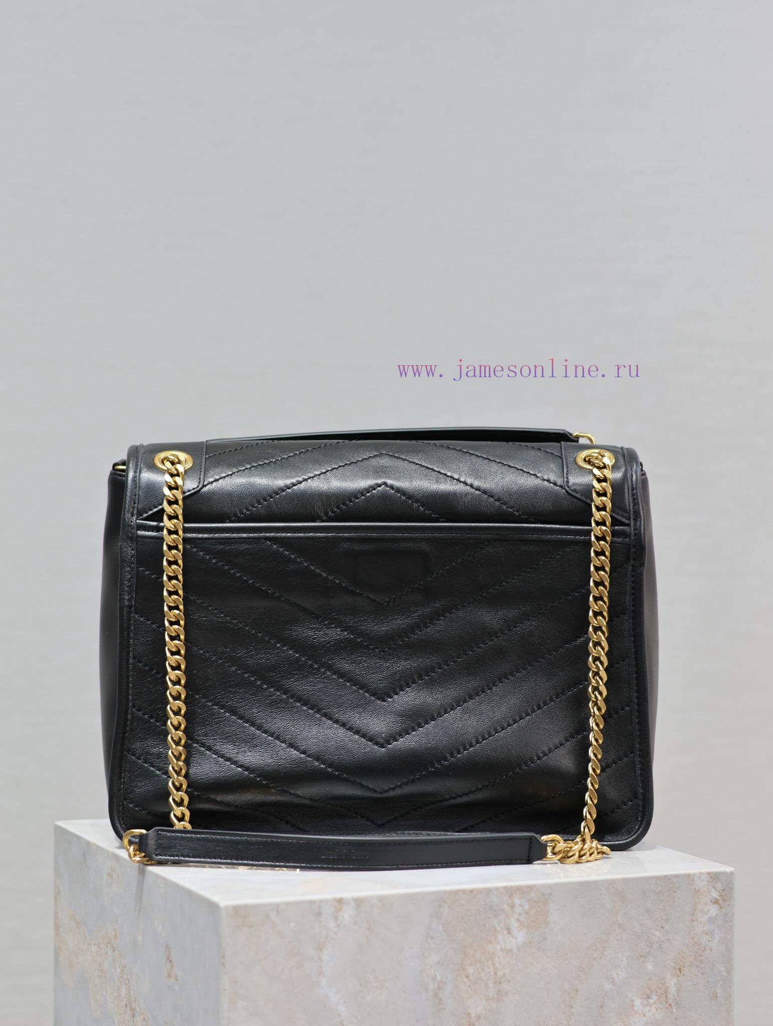 Yves Saint Laurent Bags NIKI New LargeBlack sheepskin without packagingThe new Niki is more practical, adding a D-bu o9dv49zv - Image 7