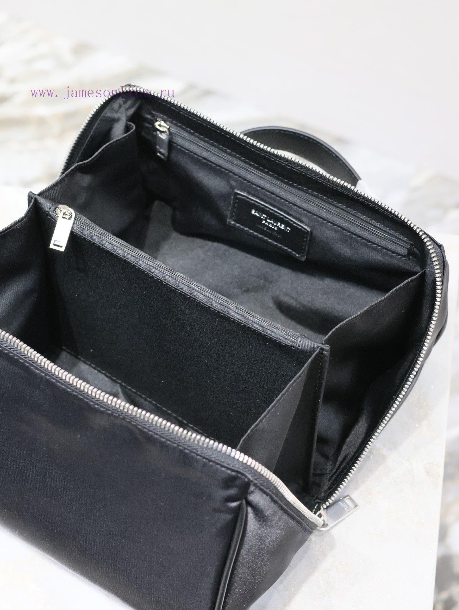 Yves Saint Laurent Bags Black nylon styleGABy_Makeup bagThe upcoming hot new season of cute little things for spring 7pob72yz - Image 9