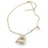 CH * Nel Heavy Industry Woven Bag Necklace Consistent ZP Brass MaterialUpdate Time: November 18 g02nv1o5