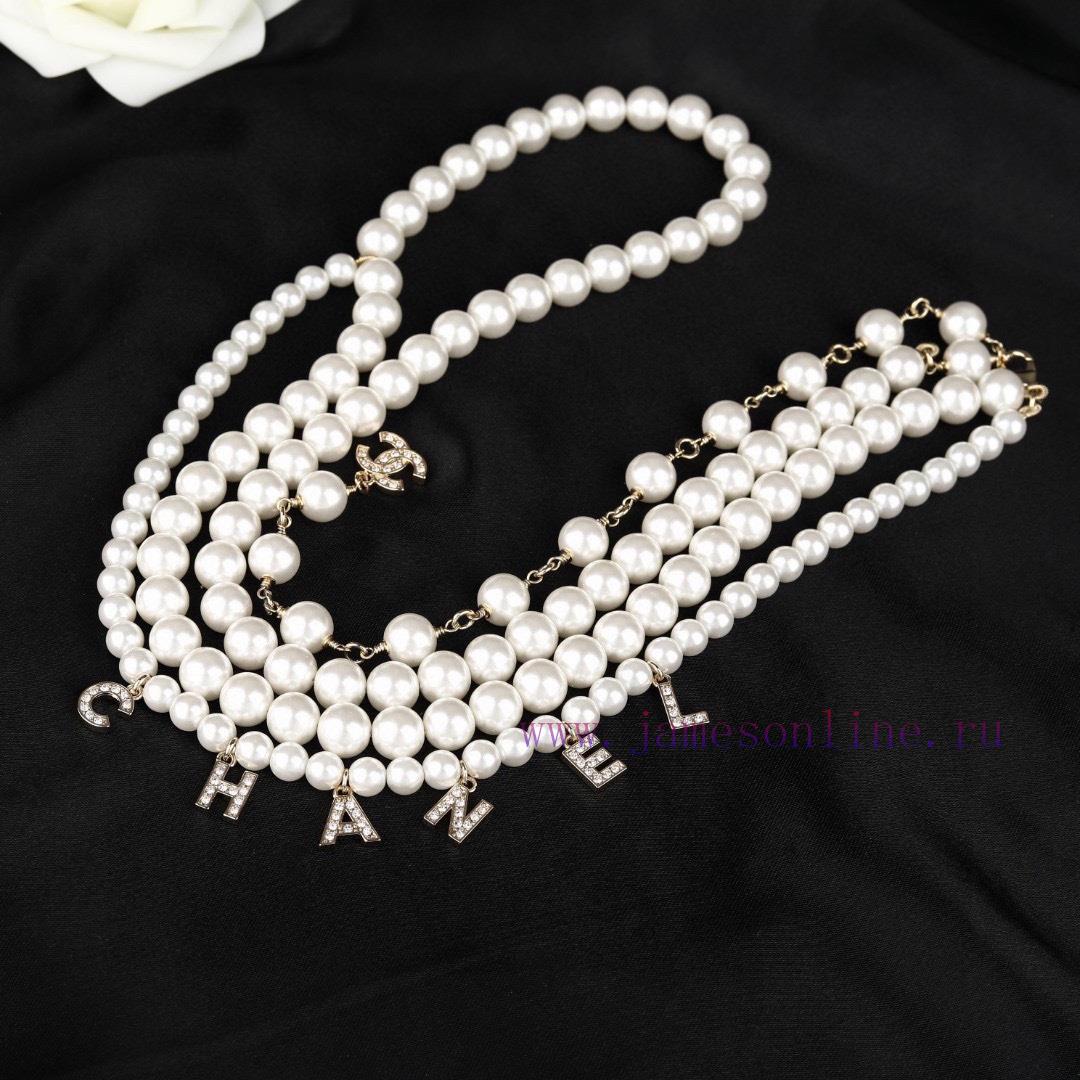 CHANEL ® Chanel Double-layer Pearl Waist Chain Original Material Synchronized New Style Choo 7sw4axn3 - Image 5