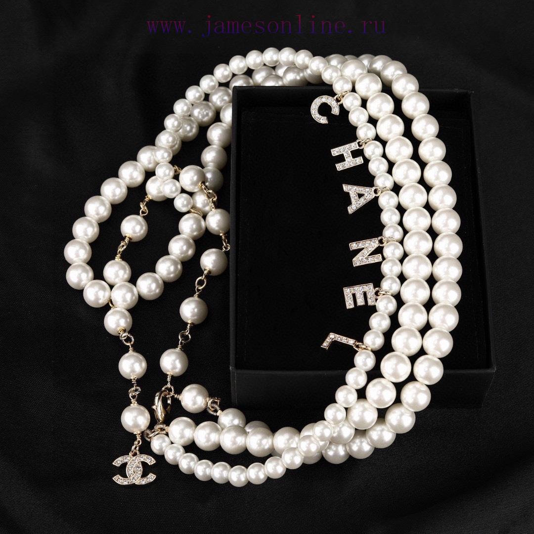 CHANEL ® Chanel Double-layer Pearl Waist Chain Original Material Synchronized New Style Choo 7sw4axn3 - Image 6