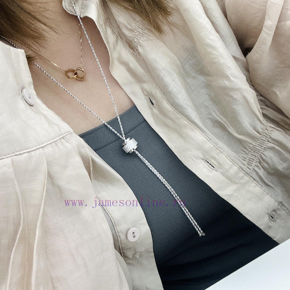A0981 Count's Possession Series Stretch Necklace Comes Running Medium Length Sweater Chain Adju 05a7p2xp - Image 3