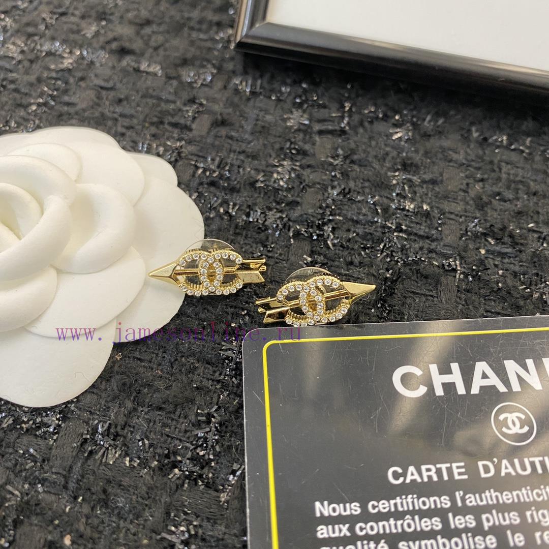 Code GE377Chanel's Hot Selling New Earrings Feature New High-end Quality In Real Photos Not Jus a1p4q3zd - Image 4